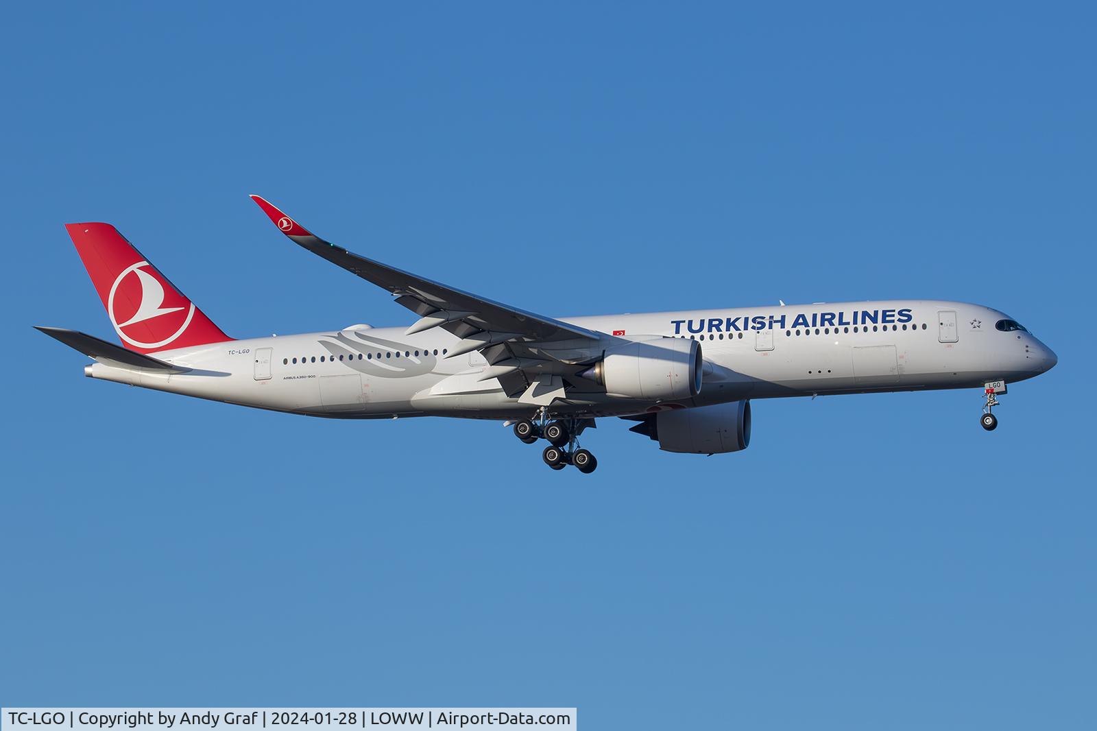 TC-LGO, 2023 Airbus A350-900 C/N 638, Turkish Airlines A350-900