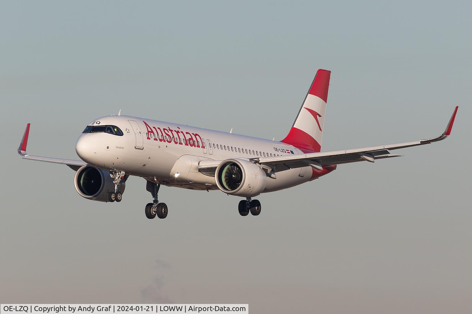 OE-LZQ, Airbus A320-271N C/N 11467, Austrian Airlines A320N