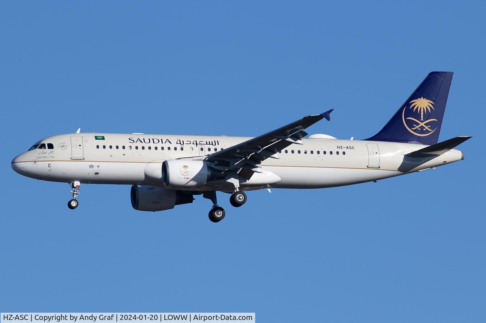 HZ-ASC, 2010 Airbus A320-214 C/N 4337, Saudi Arabian A320