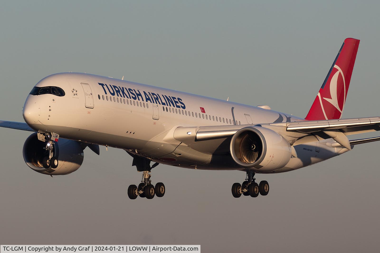 TC-LGM, Boeing 350-941 C/N 618, Turkish Airlines A350-900