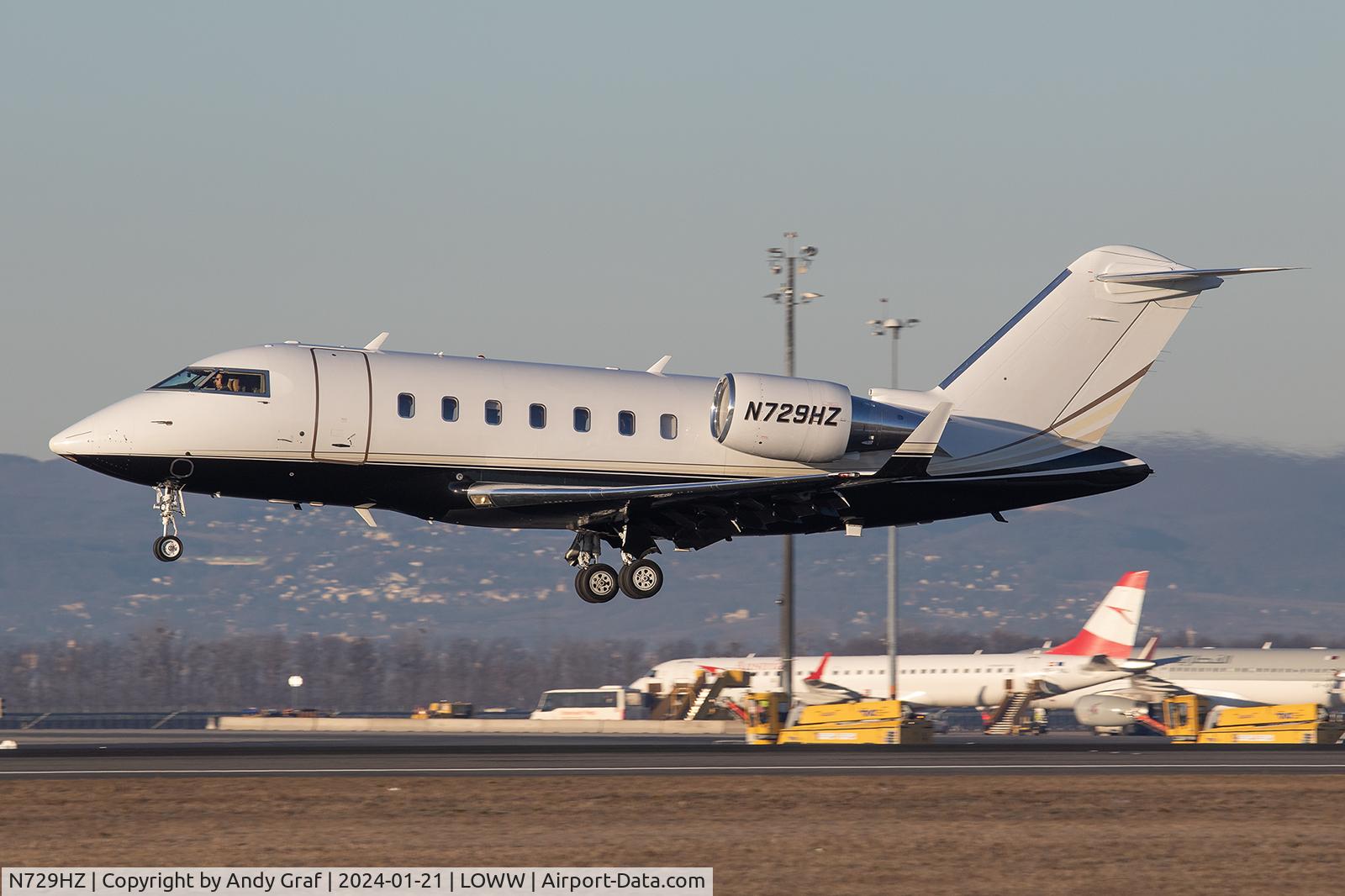 N729HZ, 1992 Canadair Challenger 601-3A (CL-600-2B16) C/N 5107, Untitled CL601