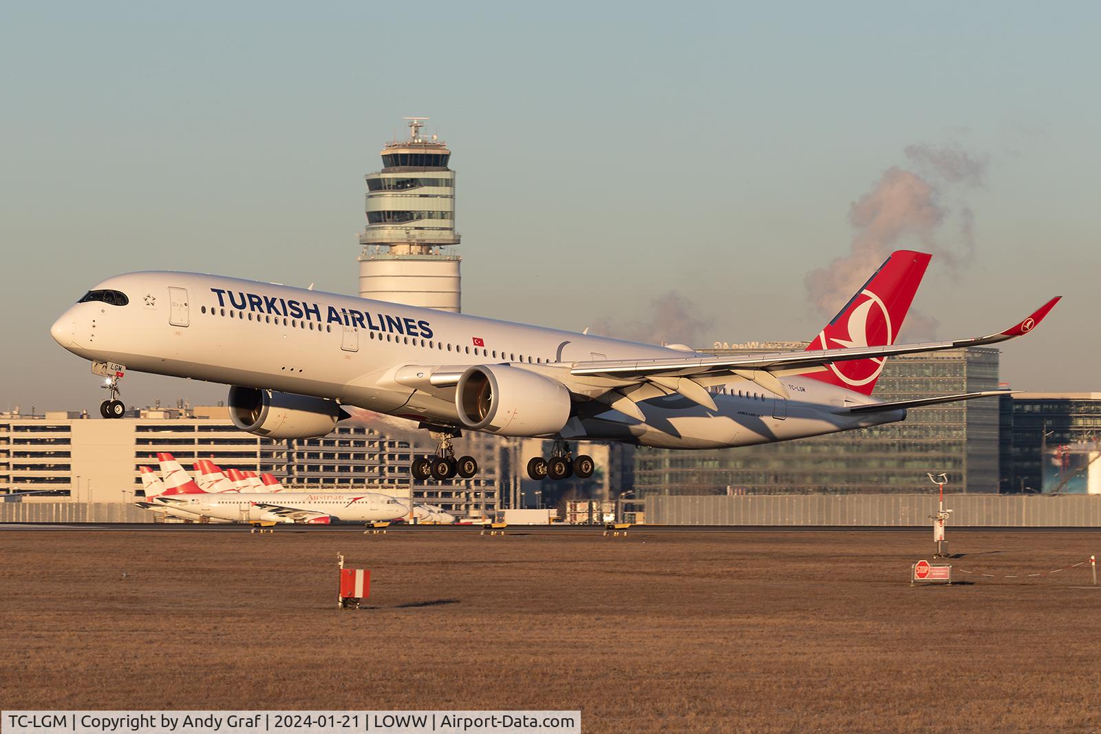 TC-LGM, Boeing 350-941 C/N 618, Turkish Airlines A350-900