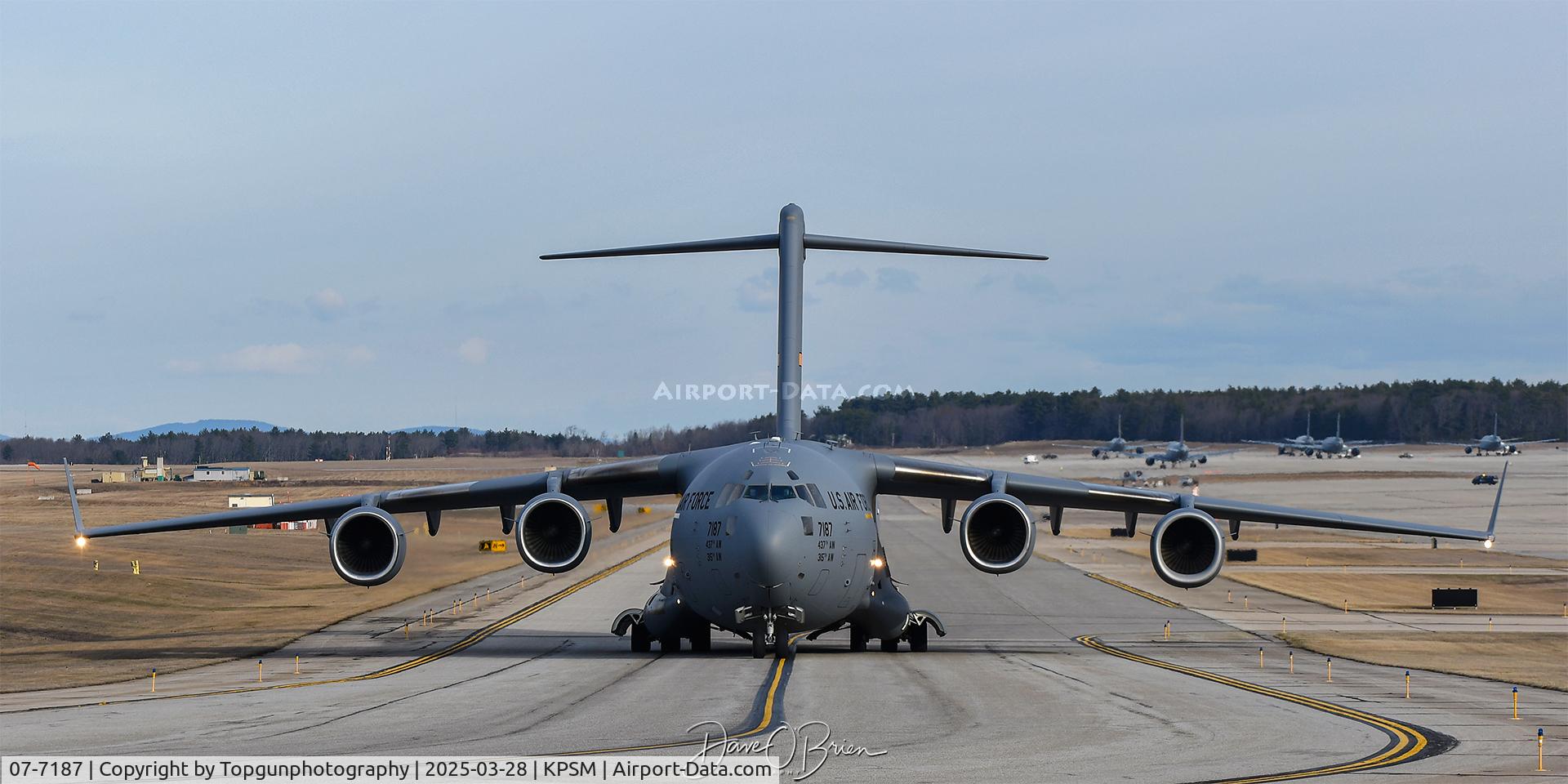 07-7187, 2007 Boeing C-17A Globemaster III C/N P-187, REACH555