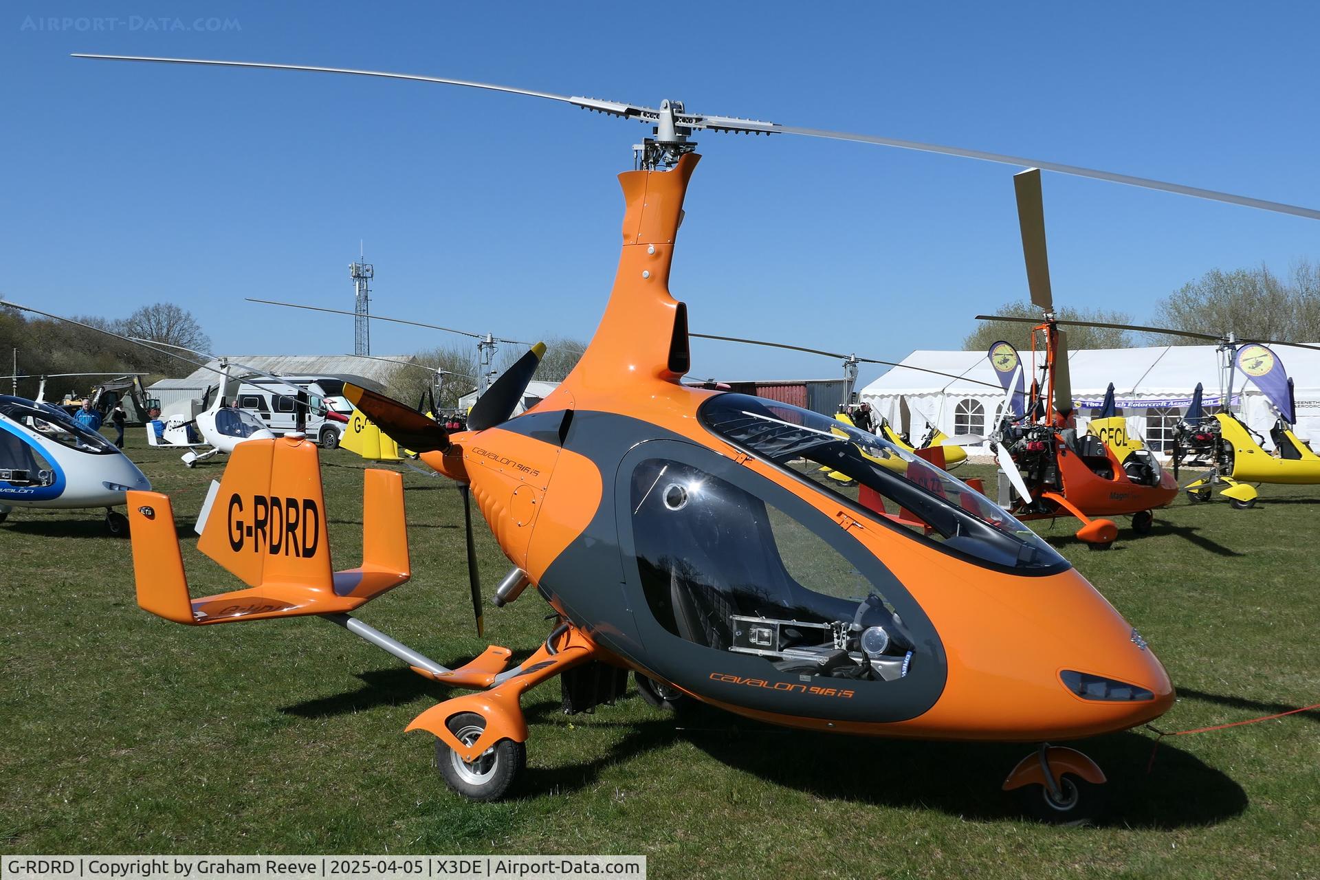 G-RDNY, 2013 Rotorsport UK Cavalon C/N RSUK/CVLN/004, Parked at Deenethorpe.