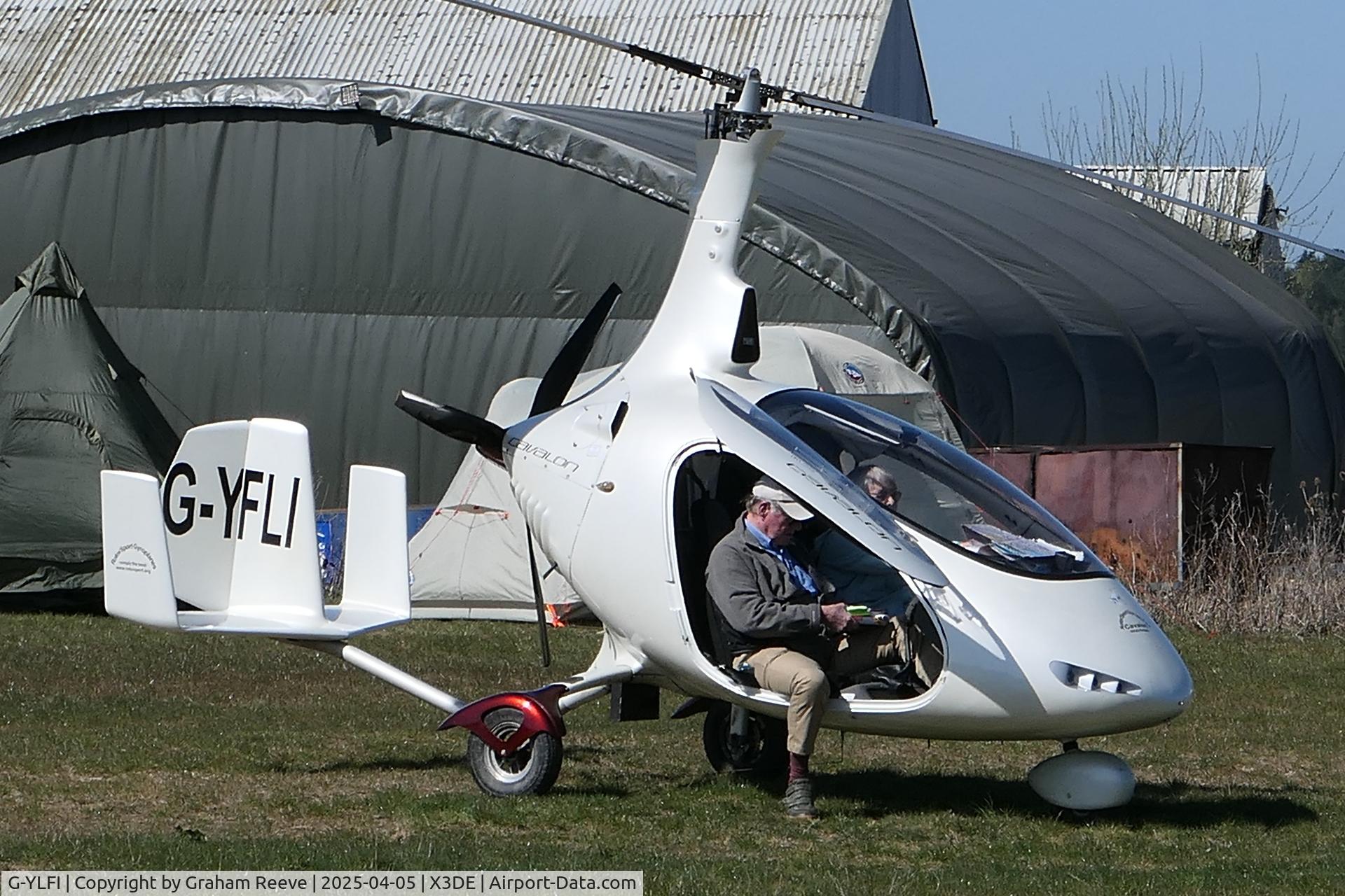 G-TADI, 2019 Magni Gyro M-24C Orion C/N 24-19-2024, Parked at Deenethorpe.