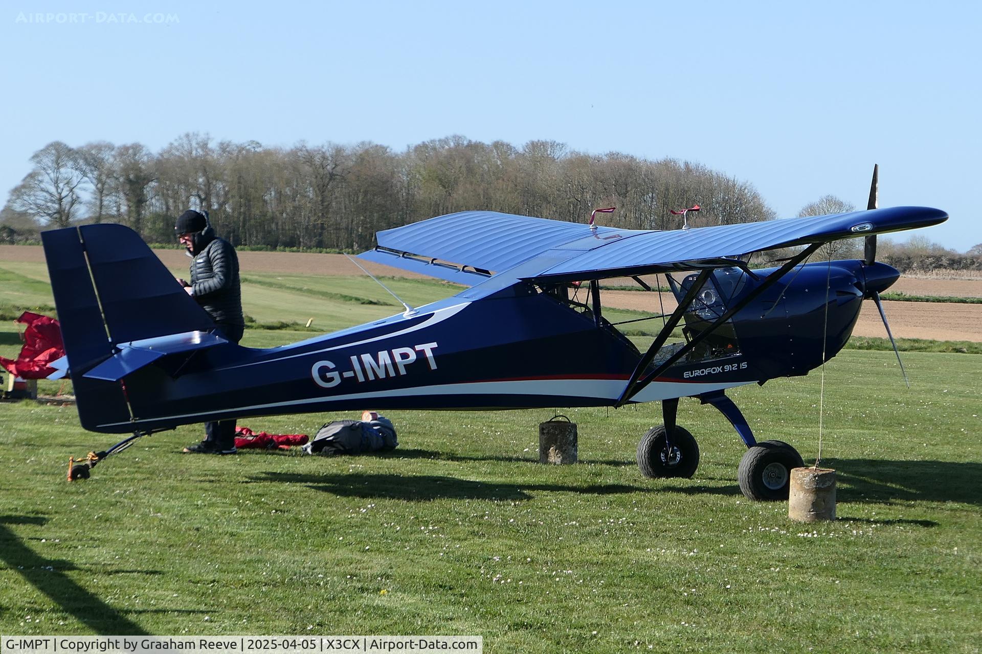 G-IMPT, 2021 Ascent Industries EuroFOX 2K C/N 63221, Parked at Northrepps.