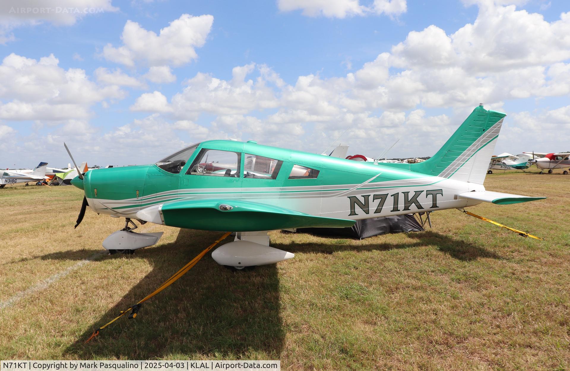 N71KT, 1965 Piper PA-28-140 C/N 28-21258, Piper PA-28-140