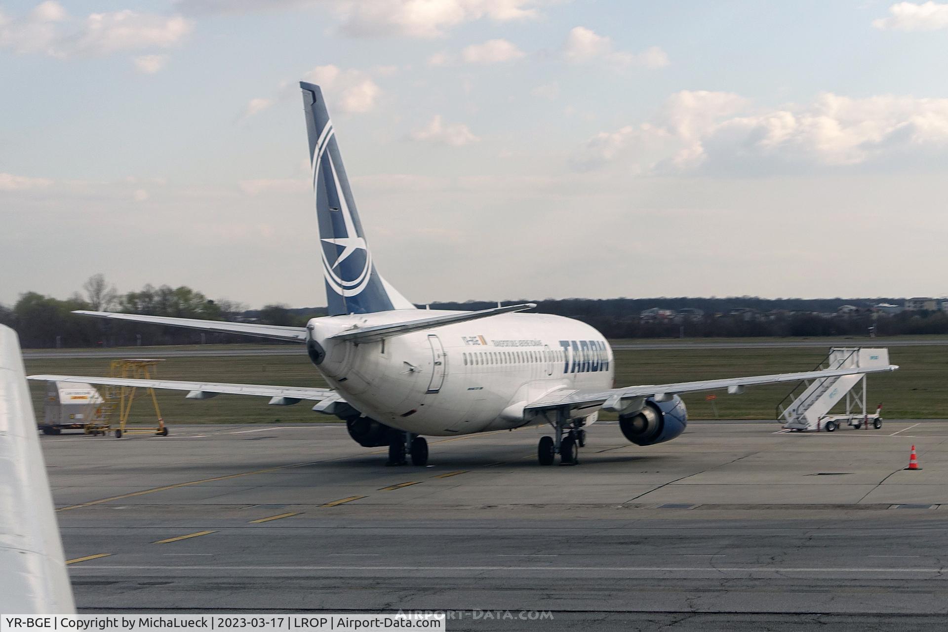 YR-BGE, 1994 Boeing 737-38J C/N 27395/2671, At Henri Coanda