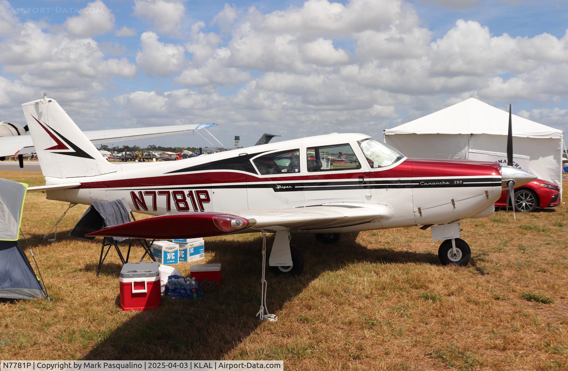 N7781P, 1962 Piper PA-24-250 Comanche C/N 24-2998, Piper PA-24-250