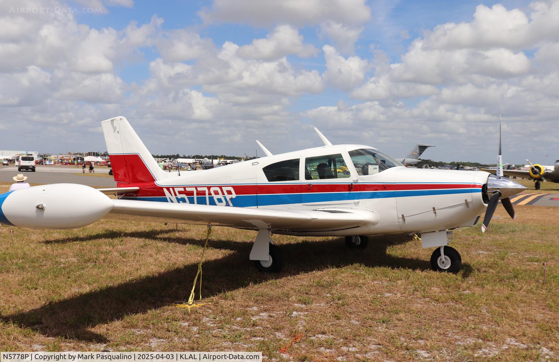 N5778P, 1959 Piper PA-24-250 Comanche C/N 24-857, Piper PA-24-250