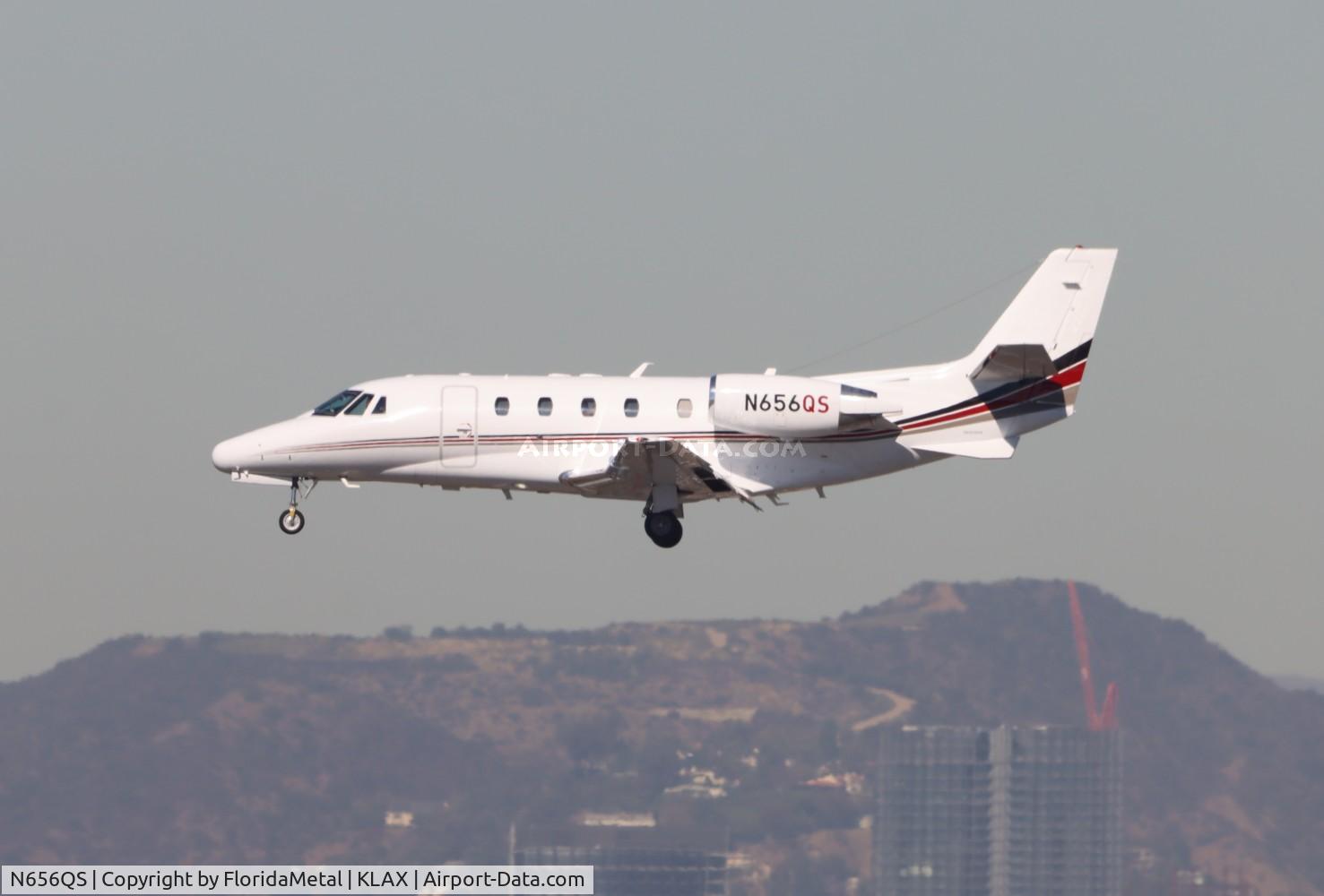 N656QS, 2007 Cessna 560XLS Citation Excel C/N 560-5732, C560XL zx yvr-lax