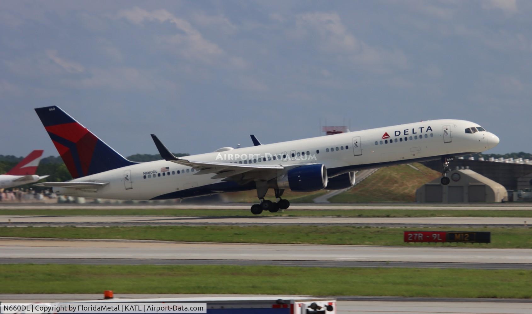 N660DL, 1990 Boeing 757-232 C/N 24422, DAL 752 zx atl-fll