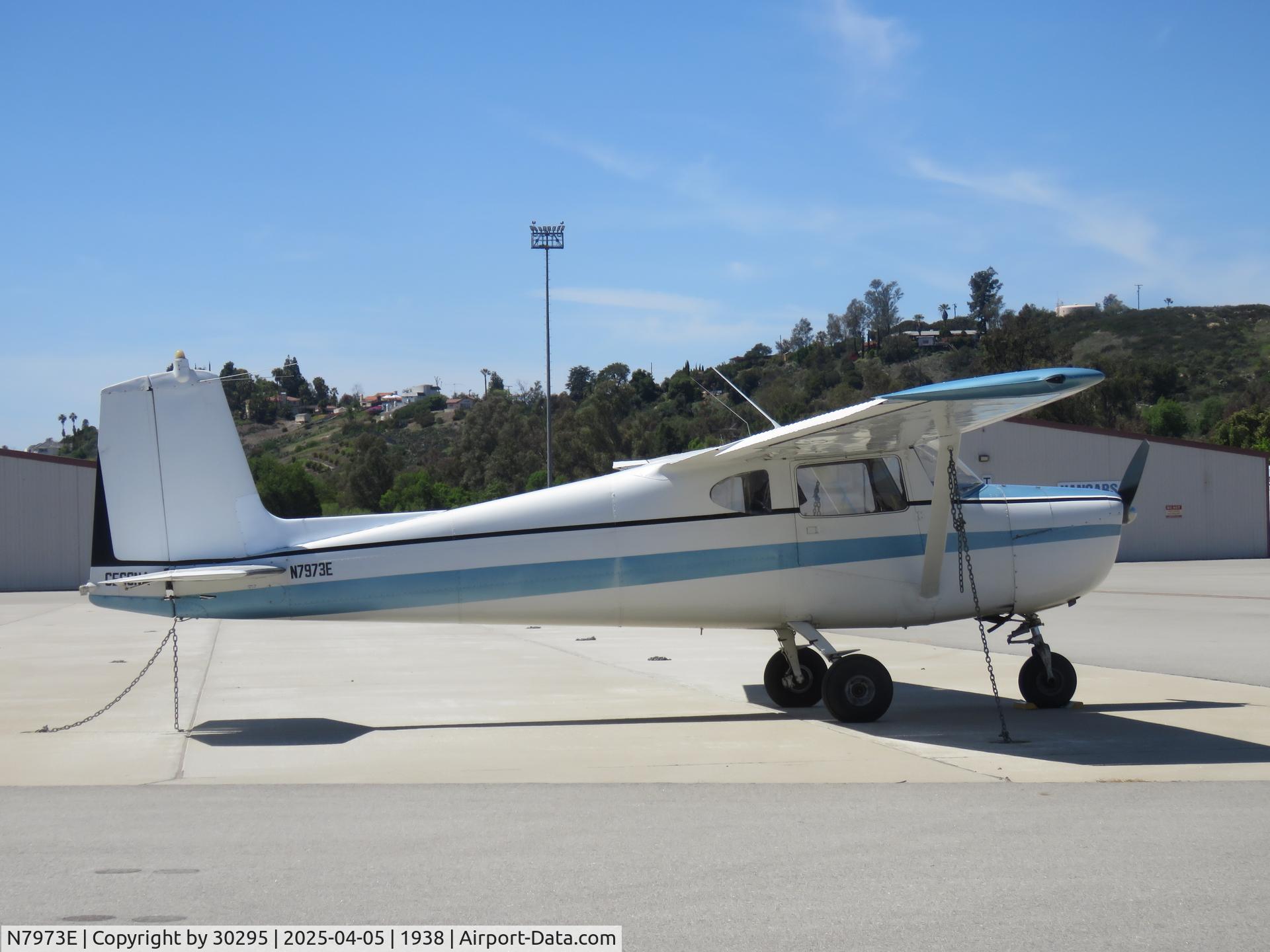 N7973E, 1959 Cessna 150 C/N 17773, Parked
