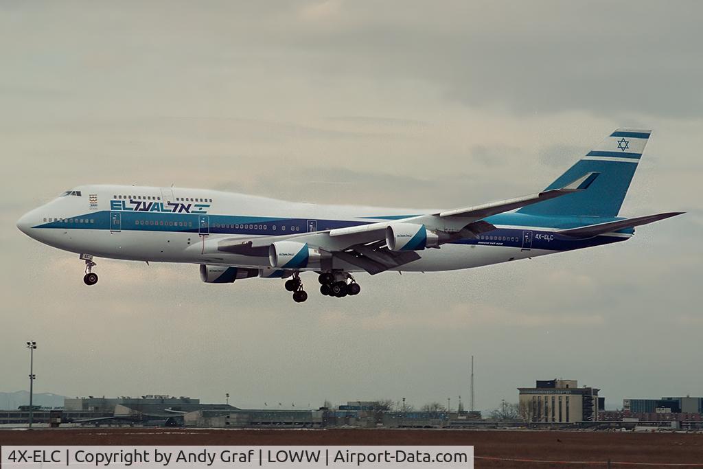 4X-ELC, 1995 Boeing 747-458 C/N 27915, El Al 747-400
