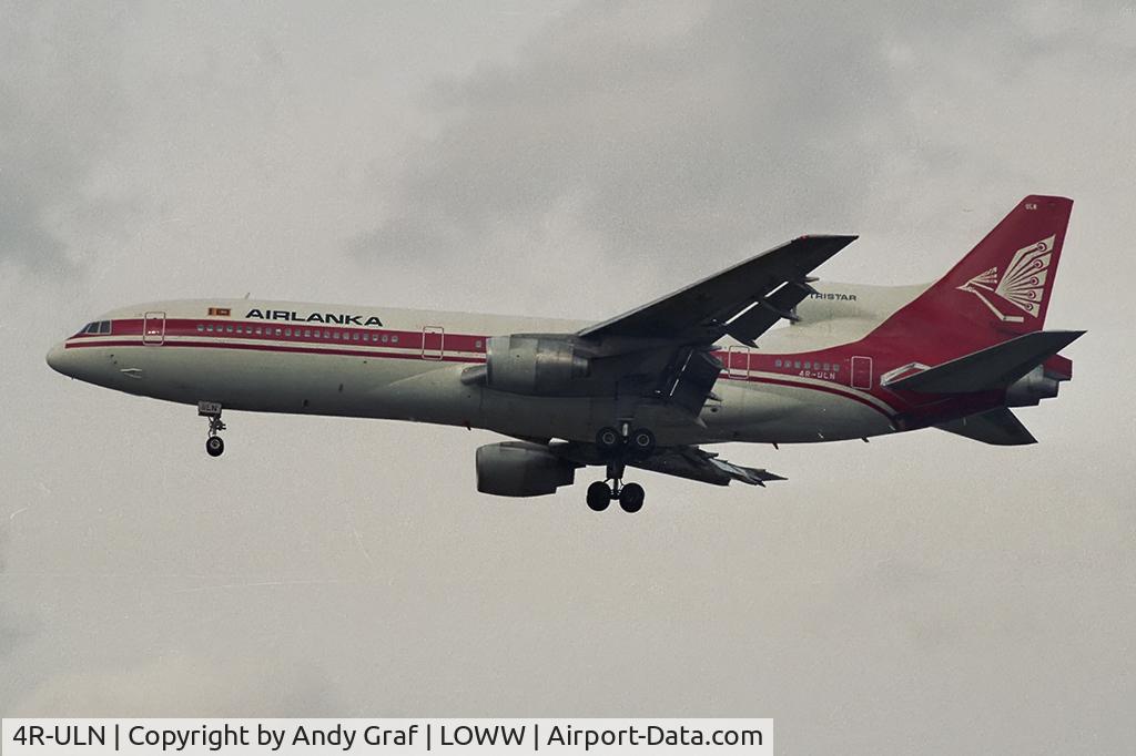 4R-ULN, 1980 Lockheed L-1011-385-1-15 TriStar 100 C/N 193N-1178, Air Lanka L1011-100