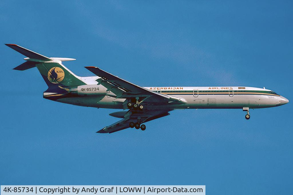 4K-85734, 1992 Tupolev Tu-154M C/N 92A916, AZAL Tu154M