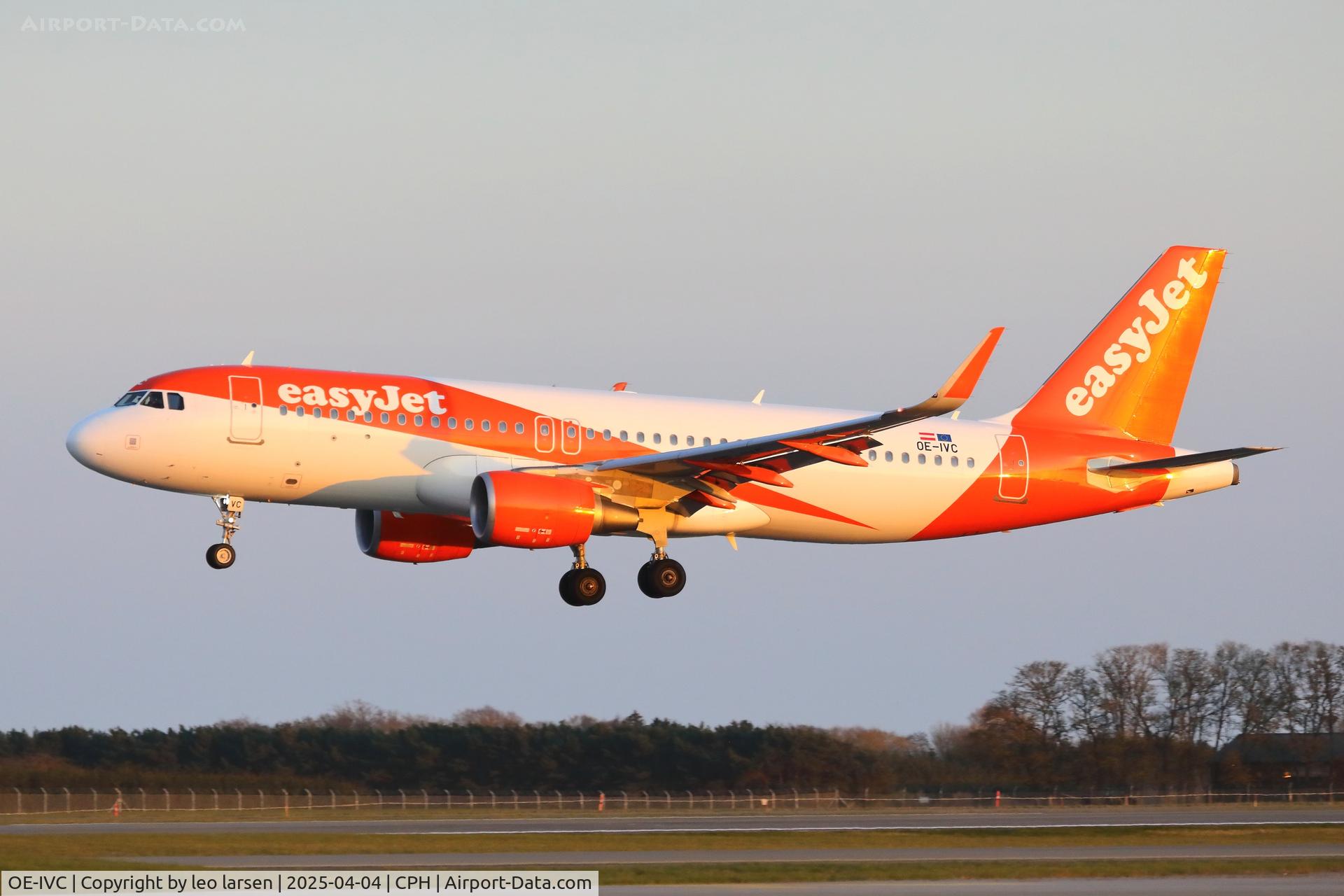 OE-IVC, 2016 Airbus A320-214 C/N 7372, Copenhagen 4.4.2025