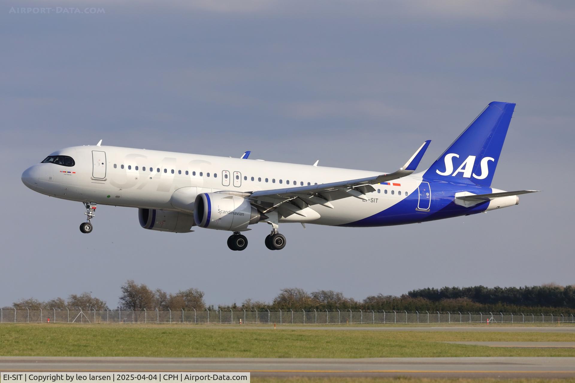 EI-SIT, 2022 Airbus A320-251N C/N 10937, Copenhagen 4.4.2025