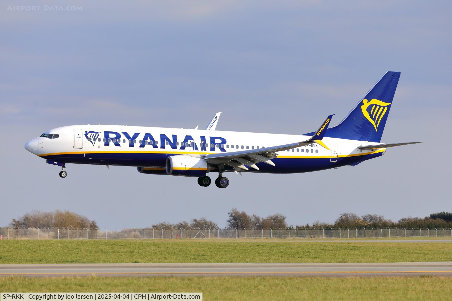 SP-RKK, 2017 Boeing 737-8AS C/N 44785, Copenhagen 4.4.2025