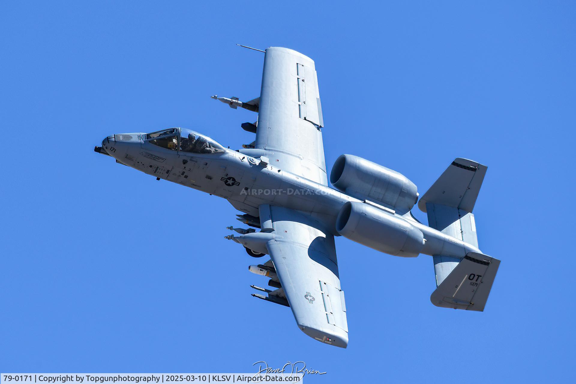 79-0171, 1979 Fairchild Republic A-10C Thunderbolt II C/N A10-0435, BOAR41 off to the ranges
