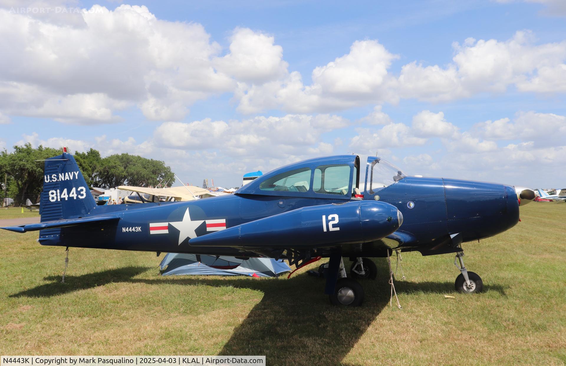 N4443K, 1948 Ryan Navion C/N NAV-4-1443, Ryan Navion