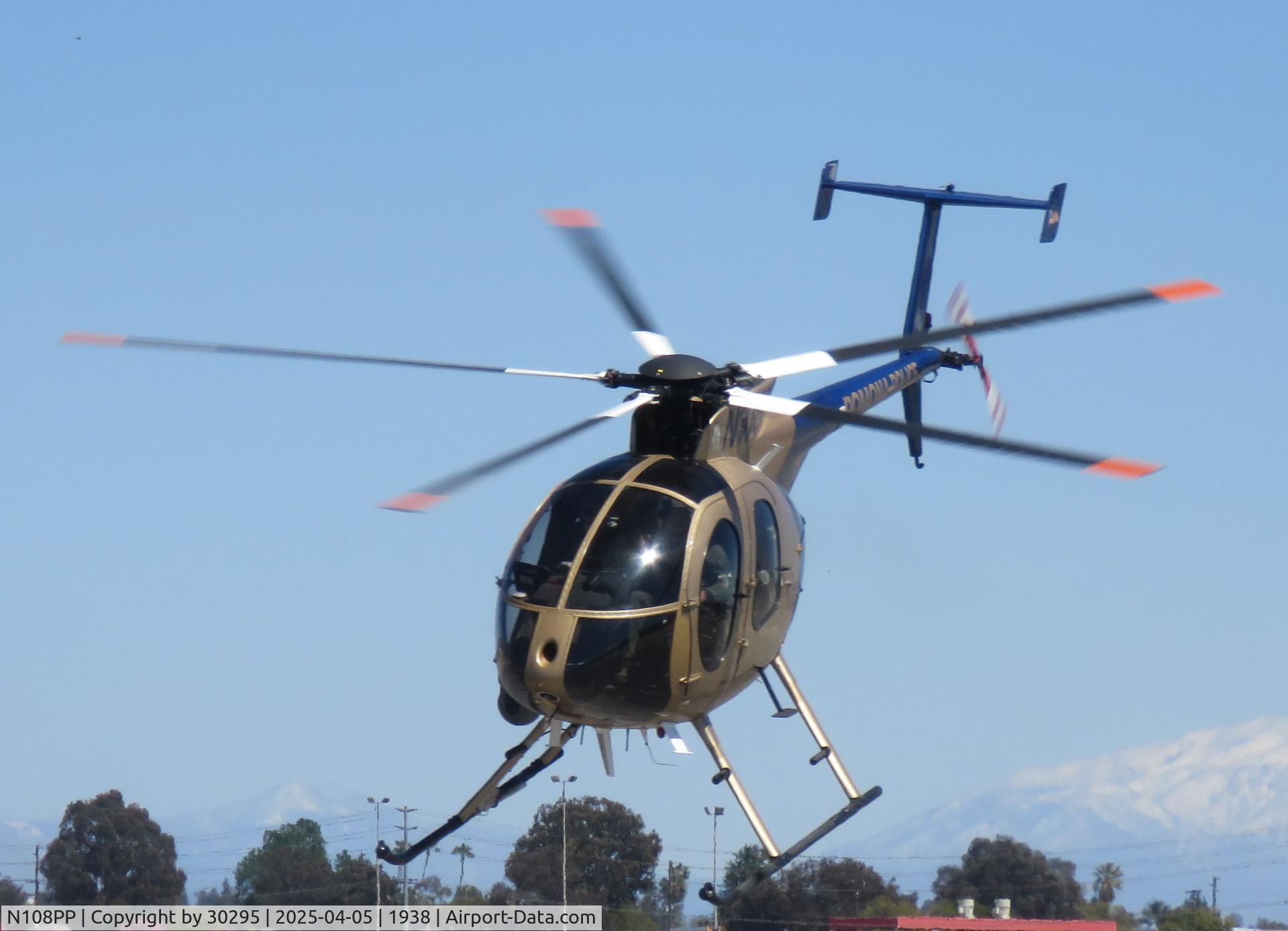 N108PP, 2008 MD Helicopters 369E C/N 0578E, Airborne