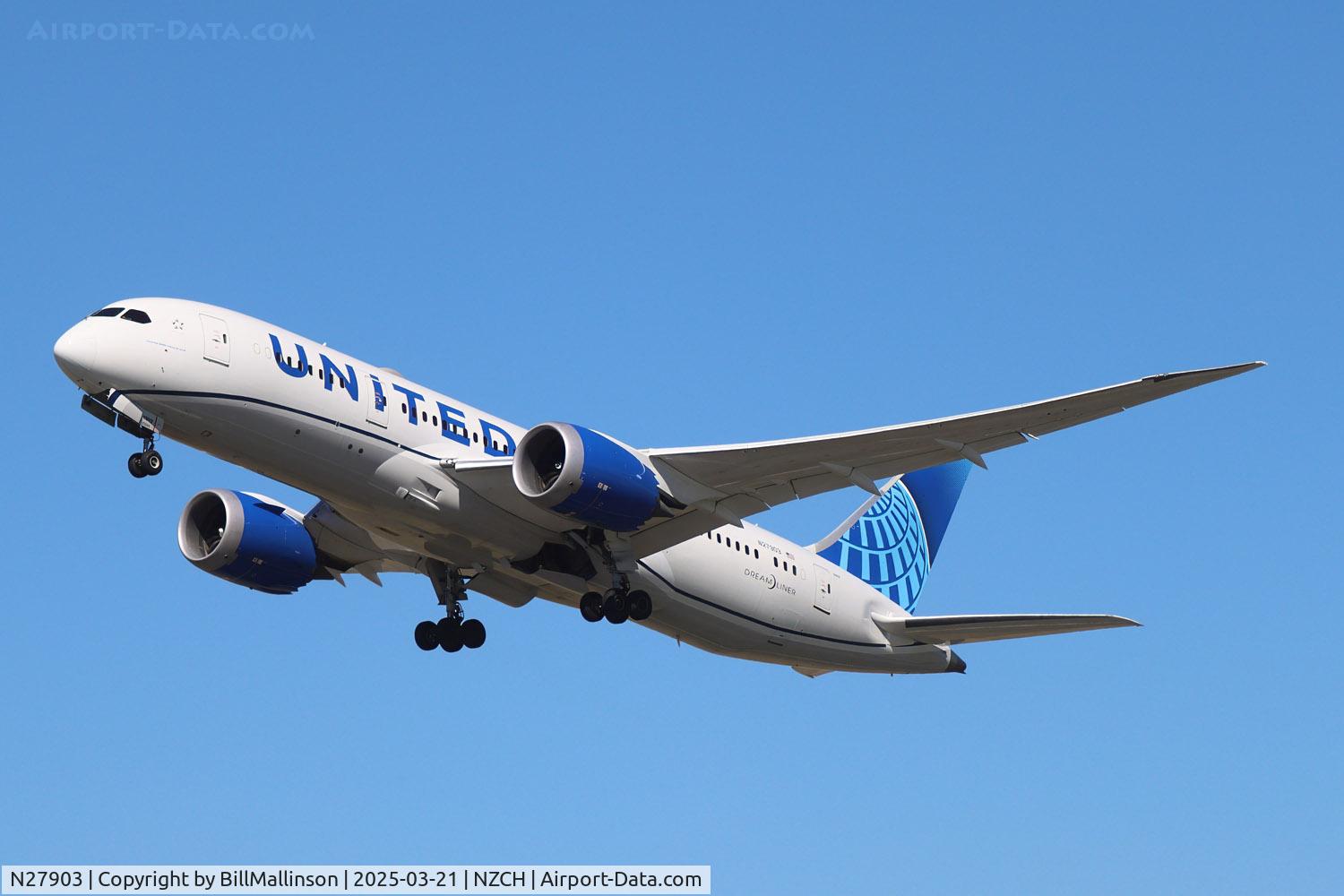 N27903, 2012 Boeing 787-8 Dreamliner C/N 34823, UA731 to SFO
