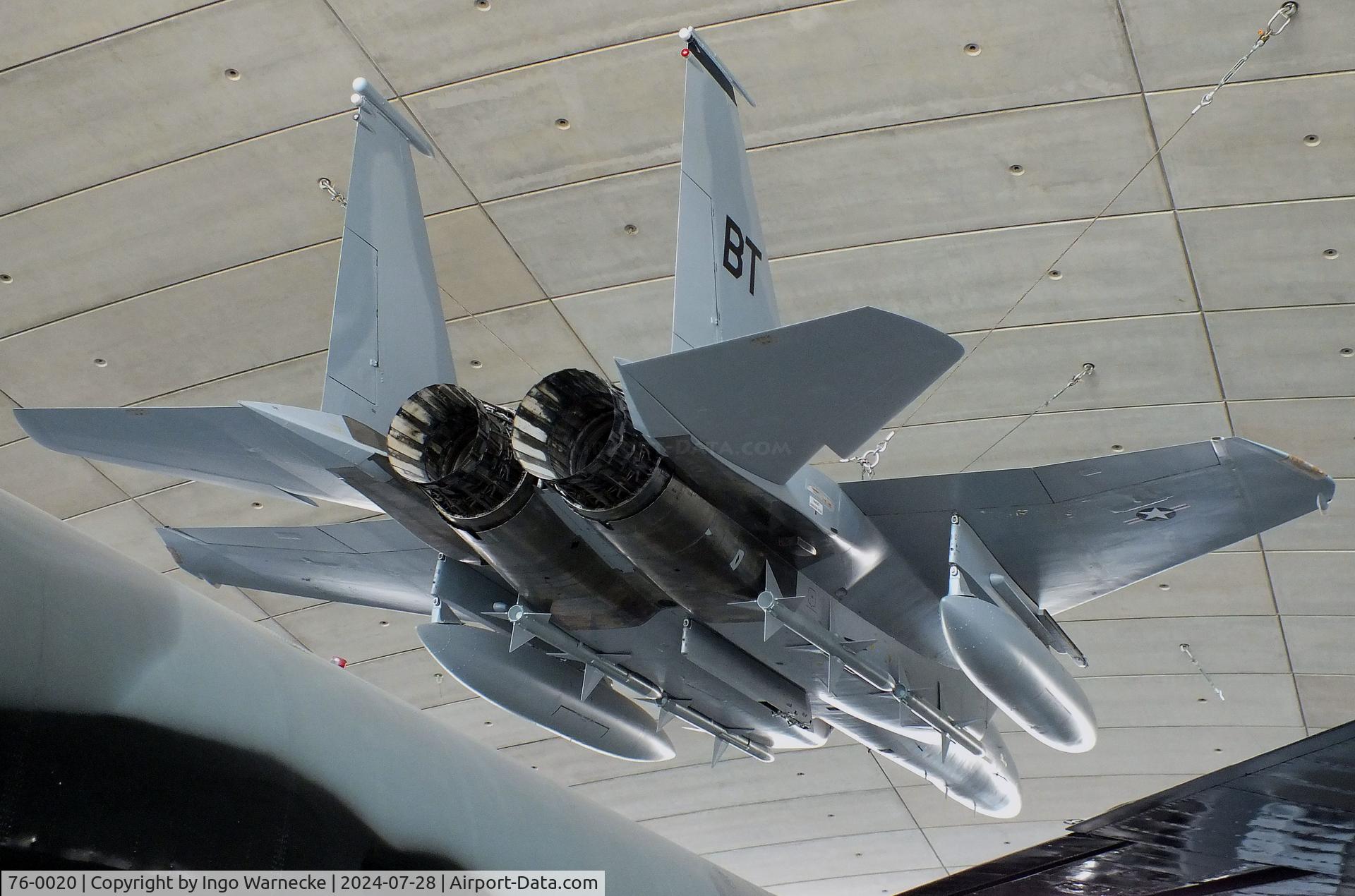 76-0020, 1976 McDonnell Douglas F-15A Eagle C/N 0199/A172, McDonnell Douglas F-15A Eagle at the IWM and other collections / American Air Museum, Duxford