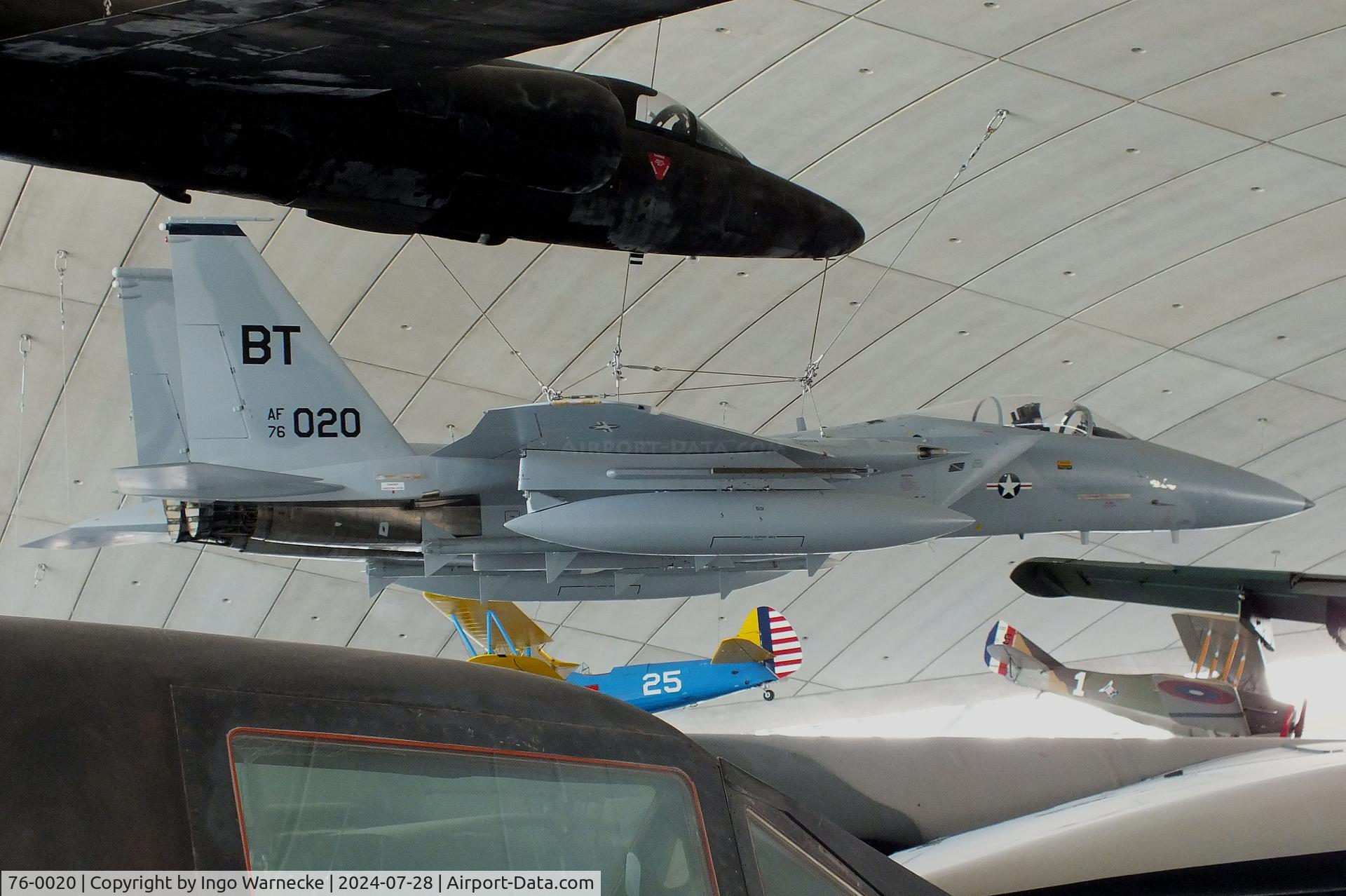76-0020, 1976 McDonnell Douglas F-15A Eagle C/N 0199/A172, McDonnell Douglas F-15A Eagle at the IWM and other collections / American Air Museum, Duxford