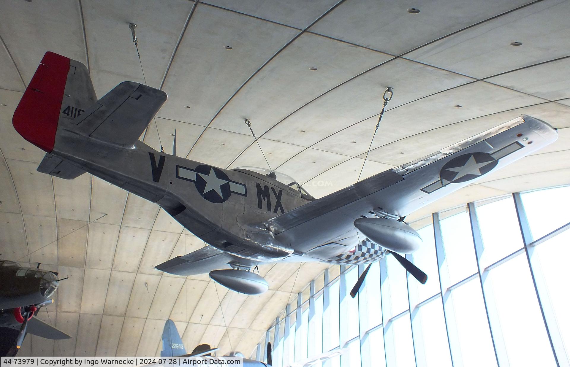 44-73979, North American P-51D Mustang C/N 122-40519, North American P-51D Mustang at the IWM and other collections / American Air Museum, Duxford
