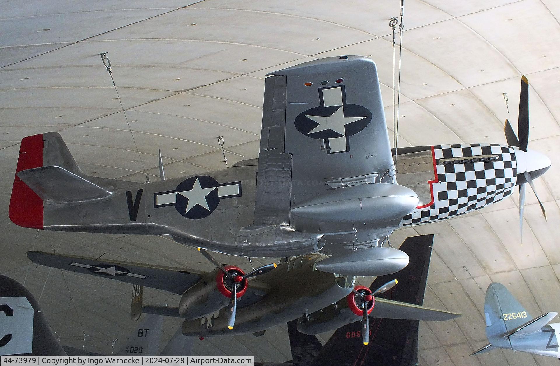 44-73979, North American P-51D Mustang C/N 122-40519, North American P-51D Mustang at the IWM and other collections / American Air Museum, Duxford