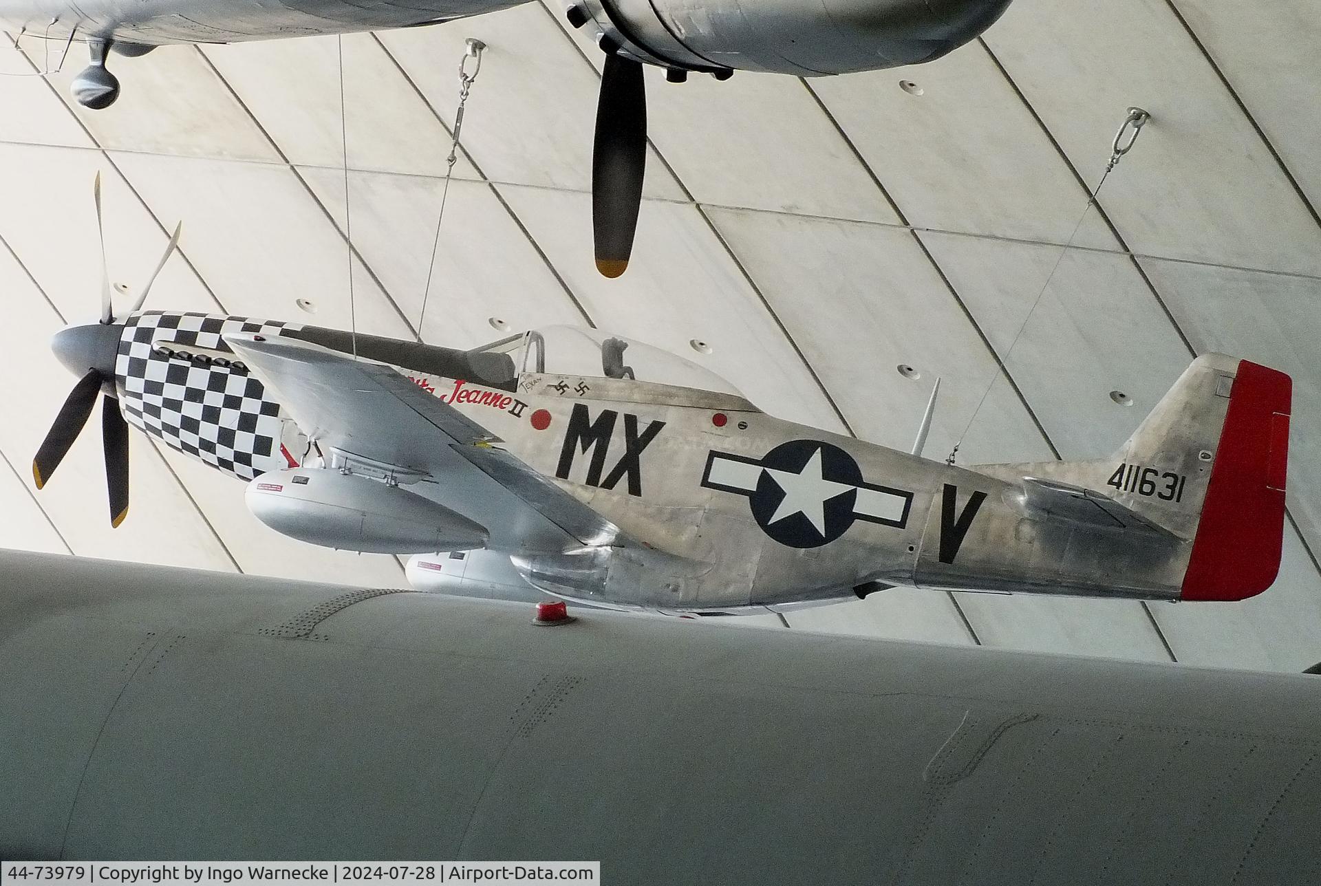44-73979, North American P-51D Mustang C/N 122-40519, North American P-51D Mustang at the IWM and other collections / American Air Museum, Duxford