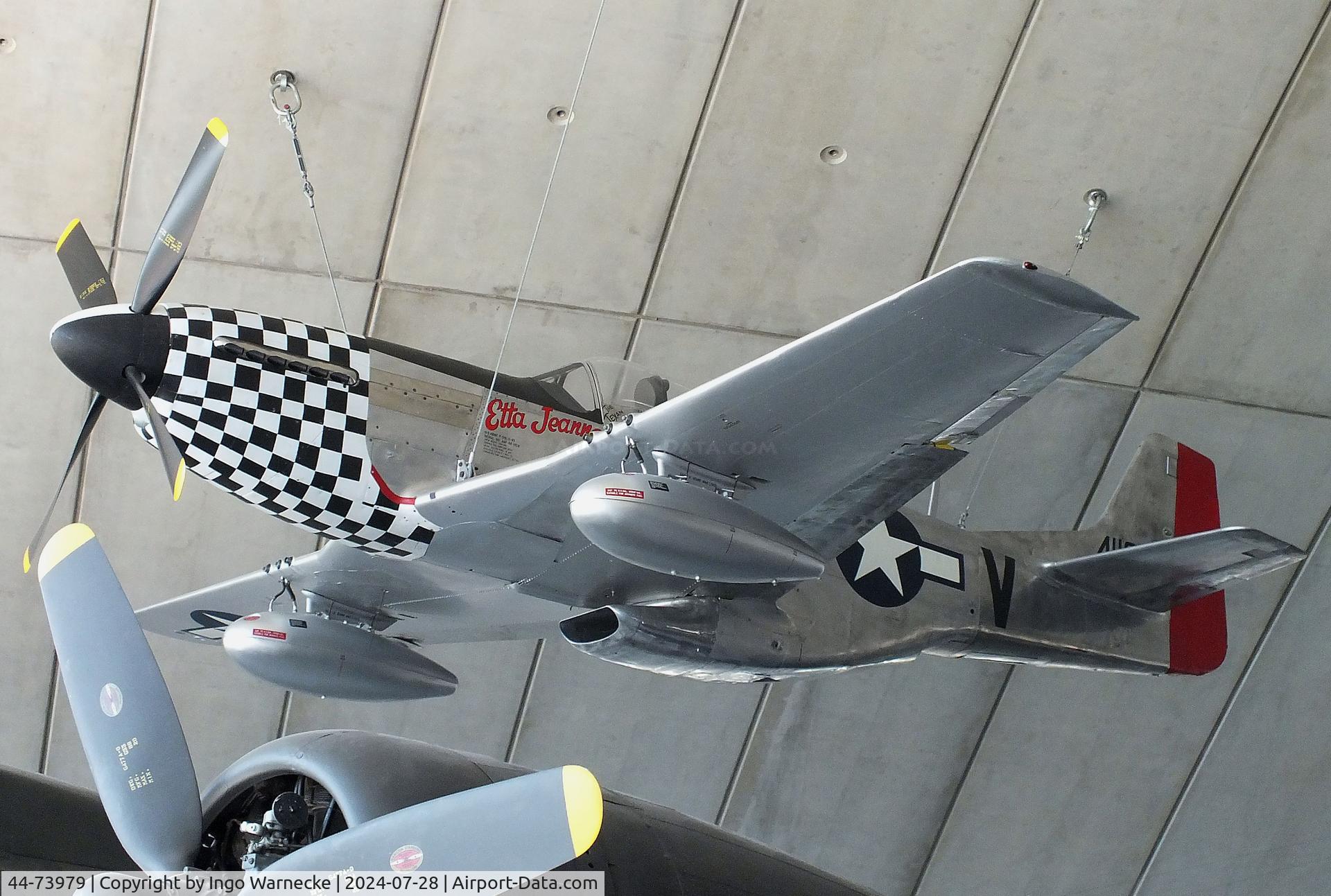 44-73979, North American P-51D Mustang C/N 122-40519, North American P-51D Mustang at the IWM and other collections / American Air Museum, Duxford