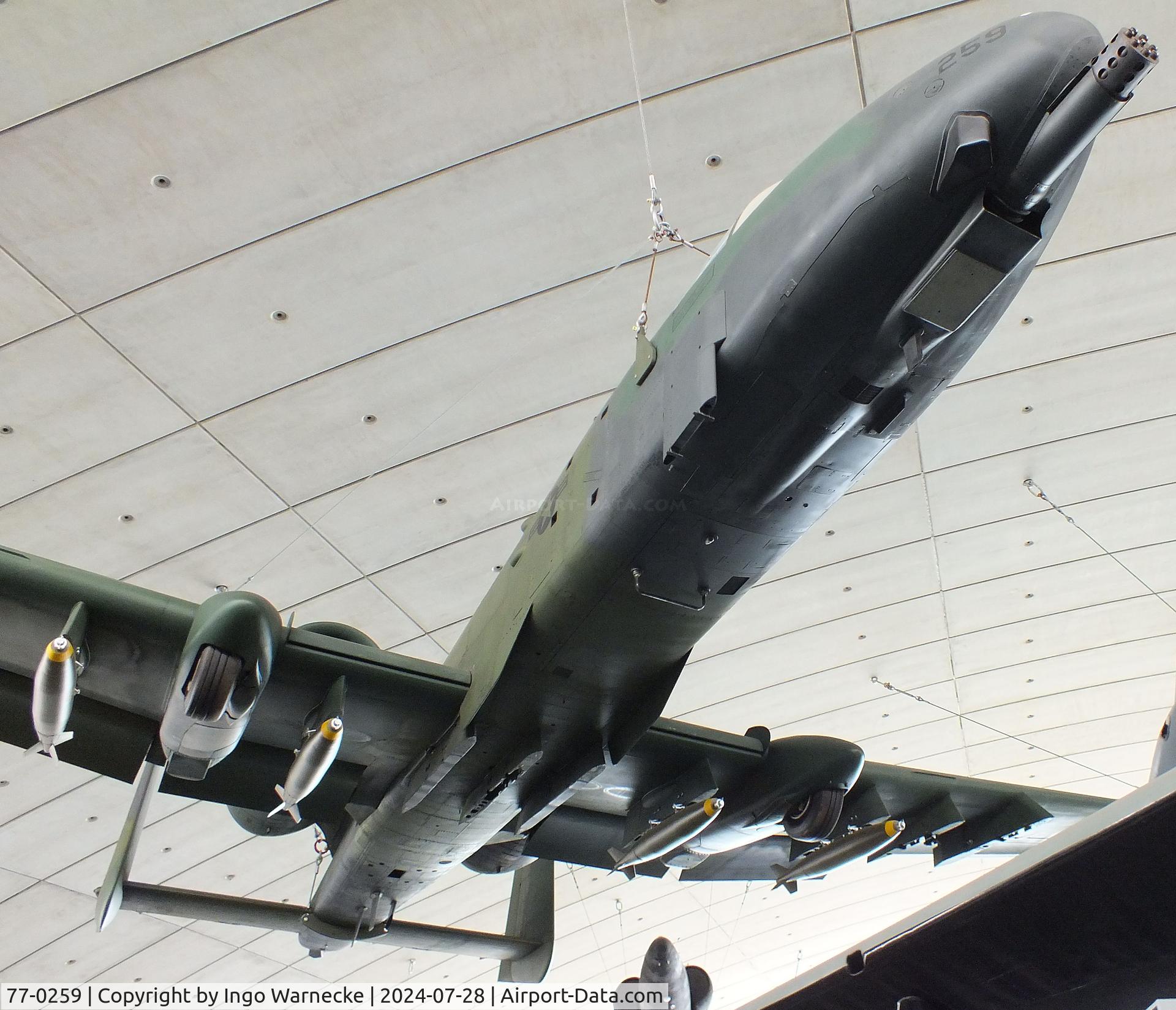 77-0259, 1977 Fairchild Republic A-10A Thunderbolt II C/N A10-0184, Fairchild A-10A Thunderbolt II at the IWM and other collections / American Air Museum, Duxford