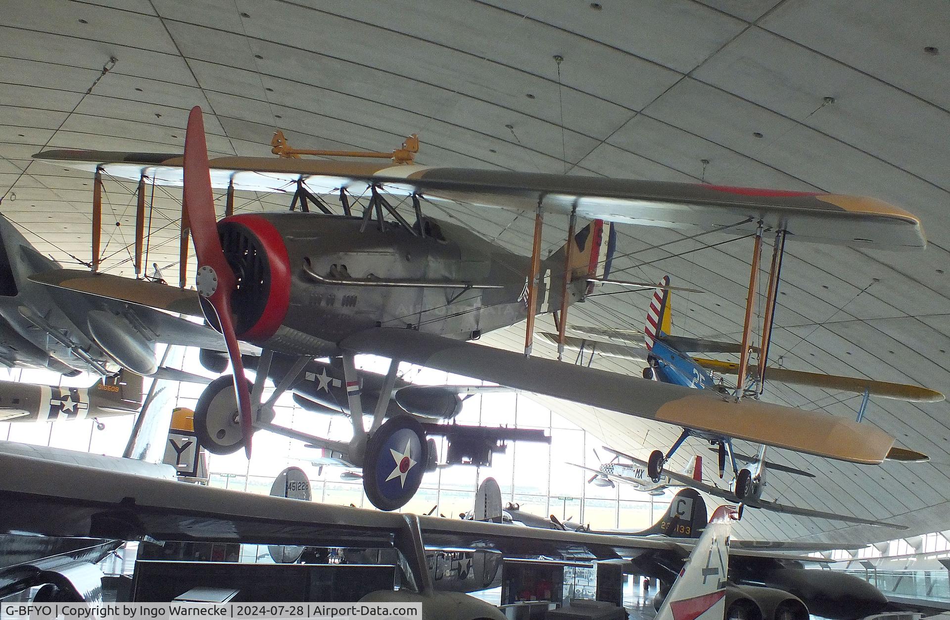G-BFYO, 1978 SPAD S-XIII Replica C/N 0035, SPAD XIII replica at the IWM and other collections / American Air Museum, Duxford