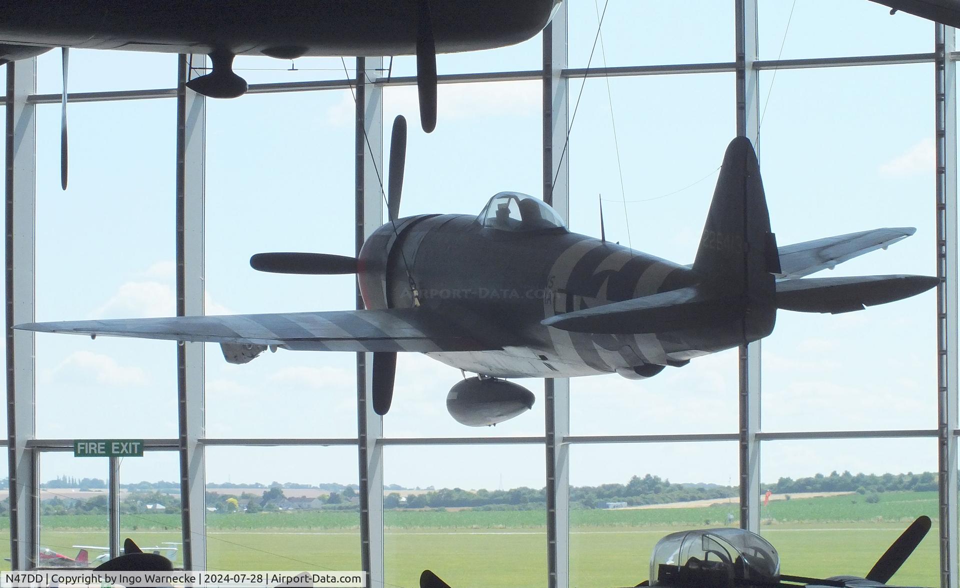N47DD, 1945 Republic P-47D Thunderbolt C/N 399-55731, Republic P-47D Thunderbolt at the IWM and other collections / American Air Museum, Duxford