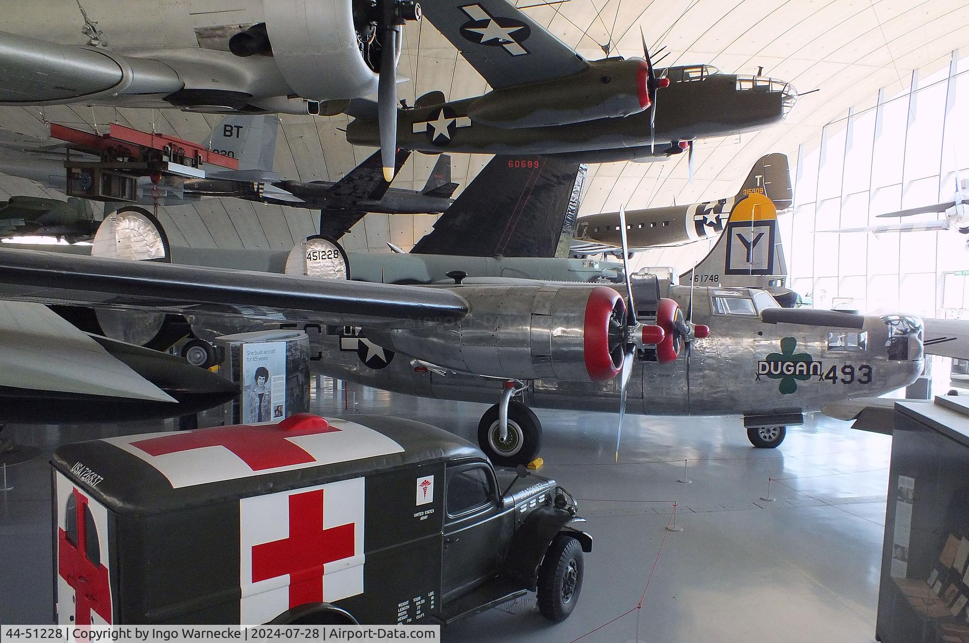 44-51228, 1944 Consolidated B-24M Liberator C/N 6083, Consolidated (Ford) B-24M Liberator at the IWM and other collections / American Air Museum, Duxford