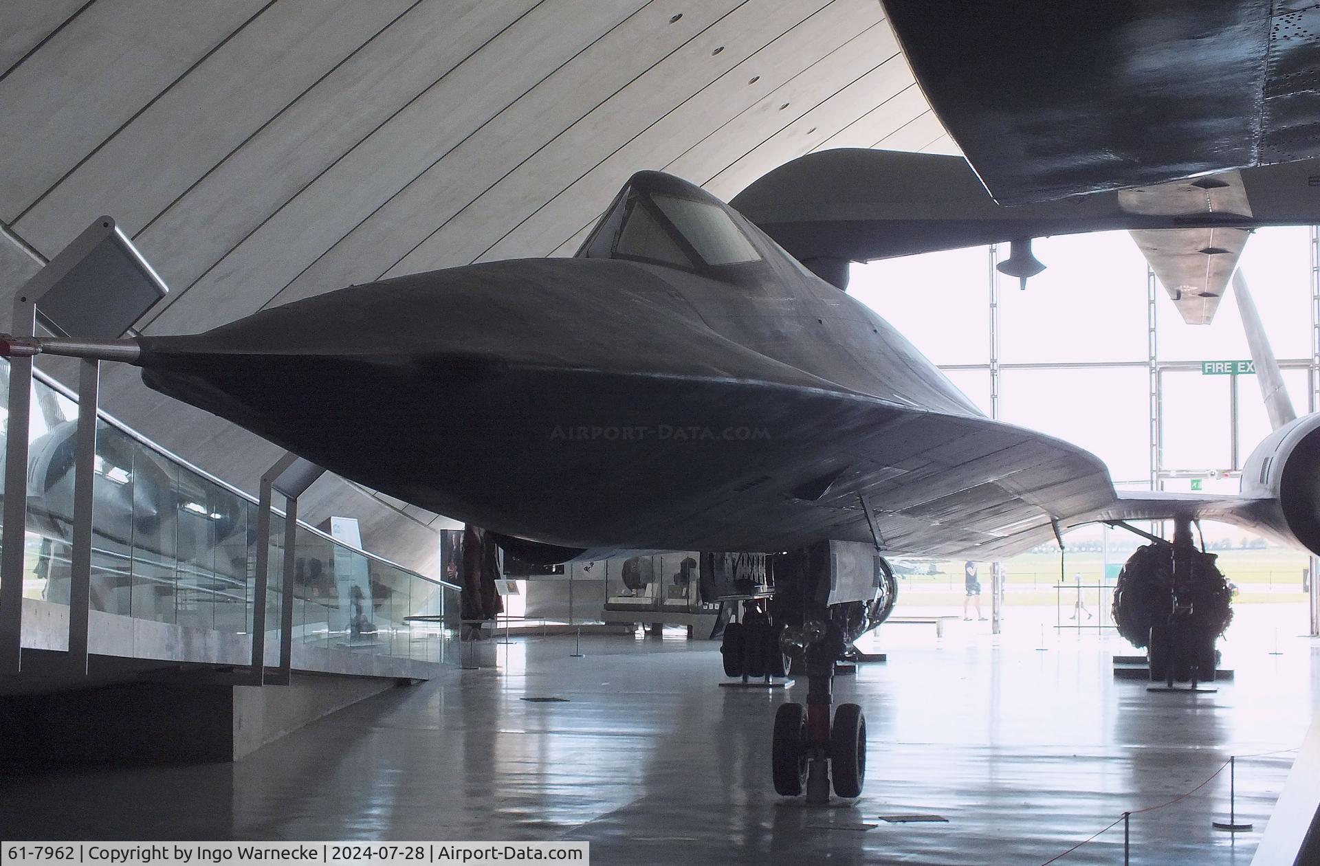 61-7962, 1964 Lockheed SR-71A Blackbird C/N 2013, Lockheed SR-71A Blackbird at the IWM and other collections / American Air Museum, Duxford
