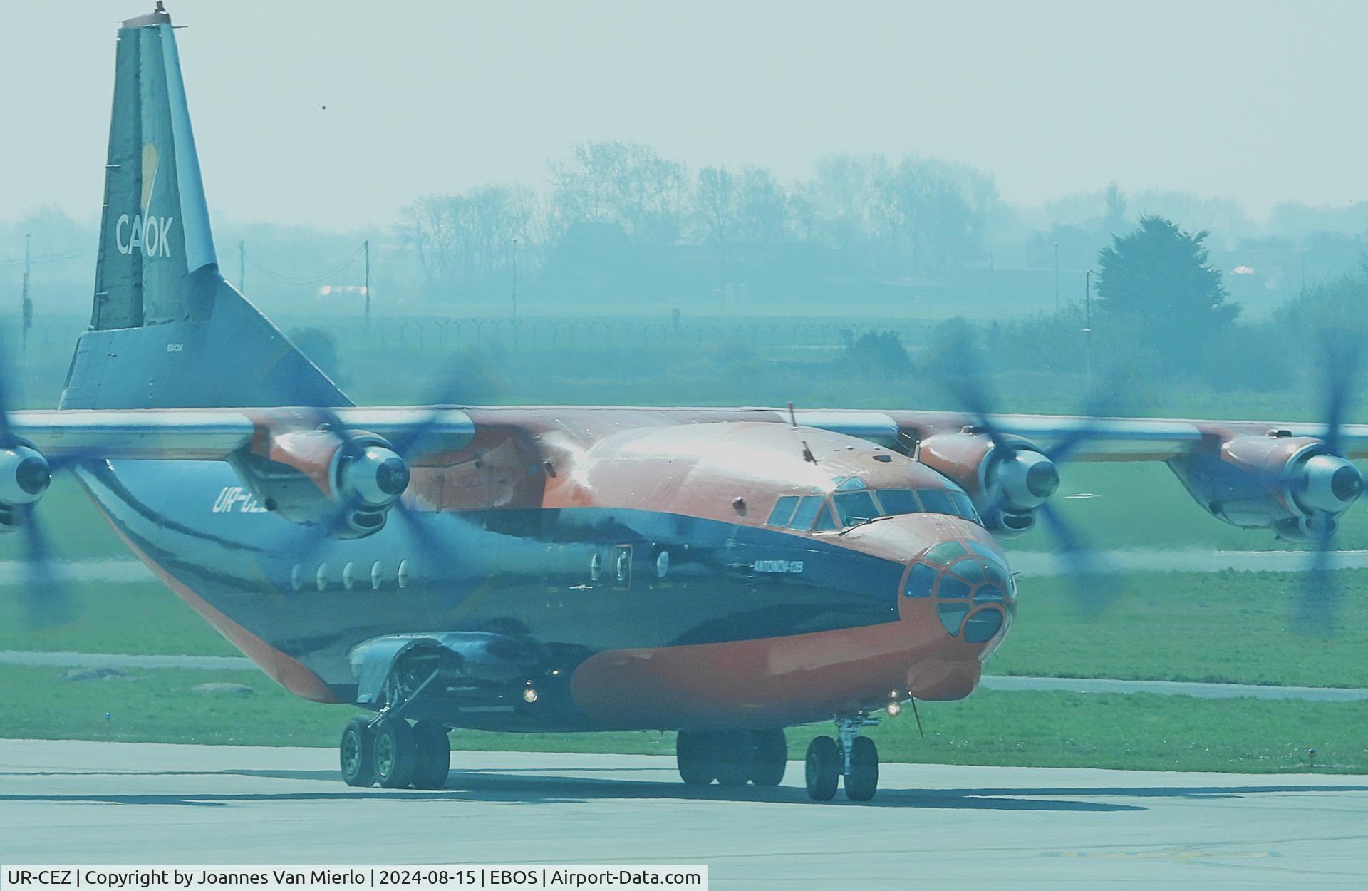 UR-CEZ, 1966 Antonov An-12BP C/N 6344304, Ostend
