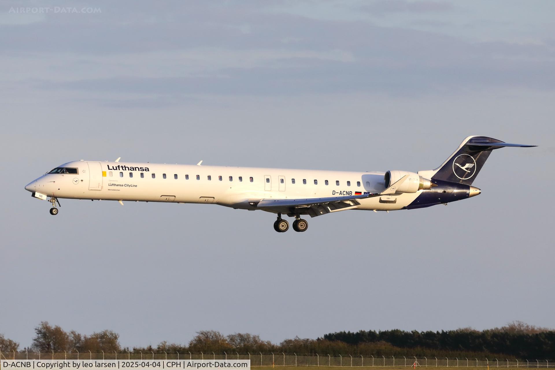 D-ACNB, 2009 Bombardier CRJ-900ER (CL-600-2D24) C/N 15230, Copenhagen 4.4.2025