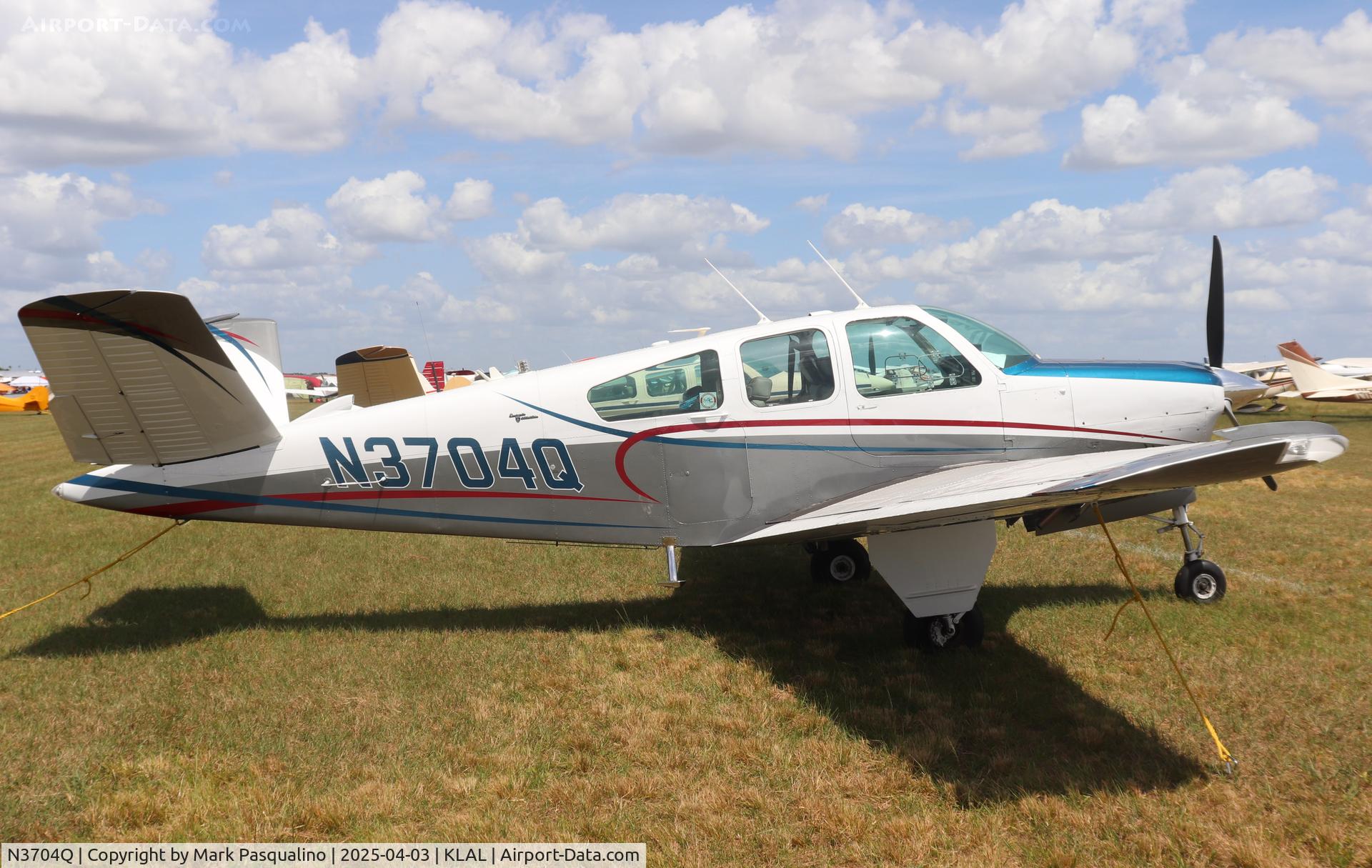 N3704Q, 1966 Beech V35 Bonanza C/N D-8365, Beech V35