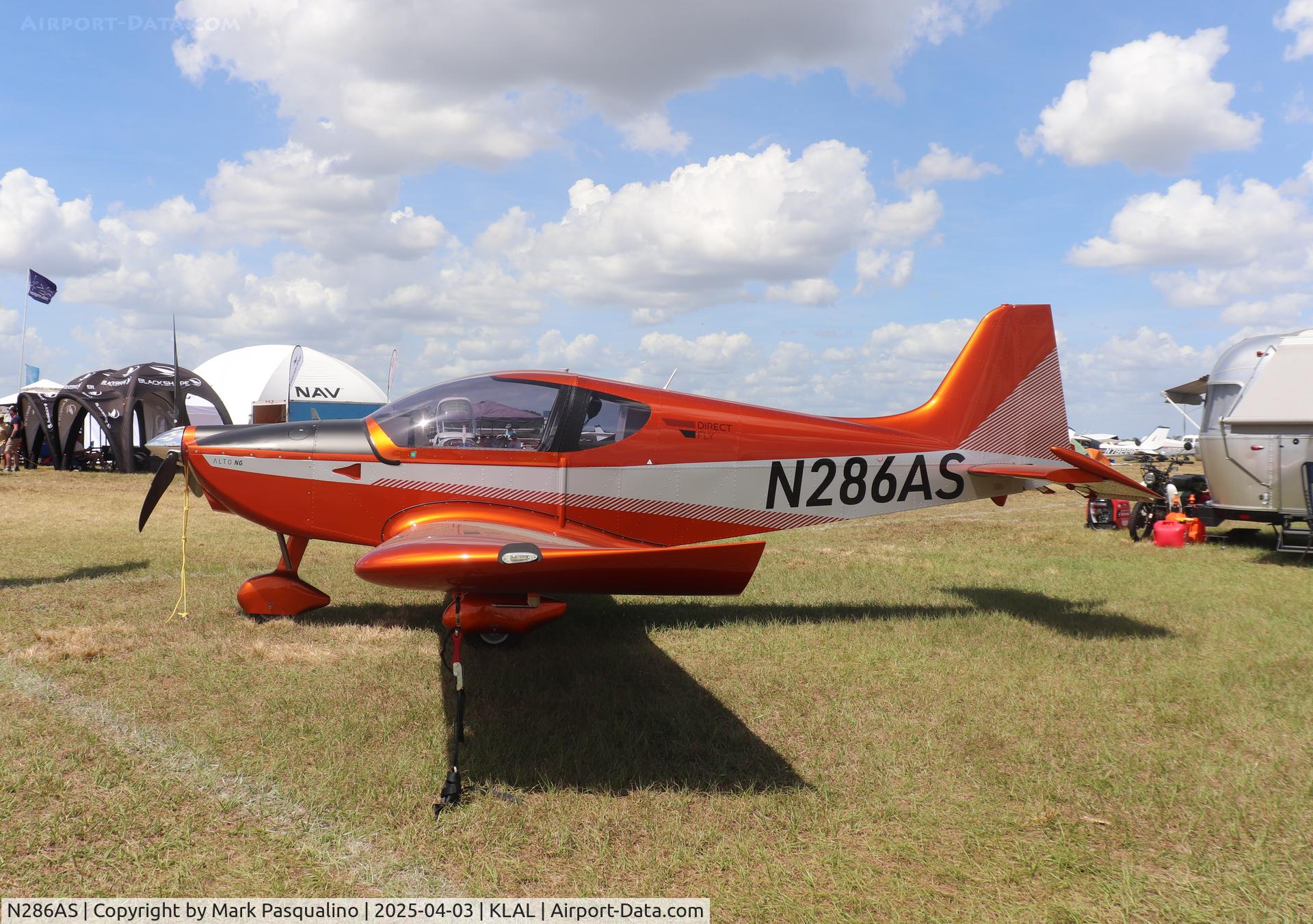 N286AS, 2022 Direct Fly Alto C/N DF158/2022, Direct Fly Alto