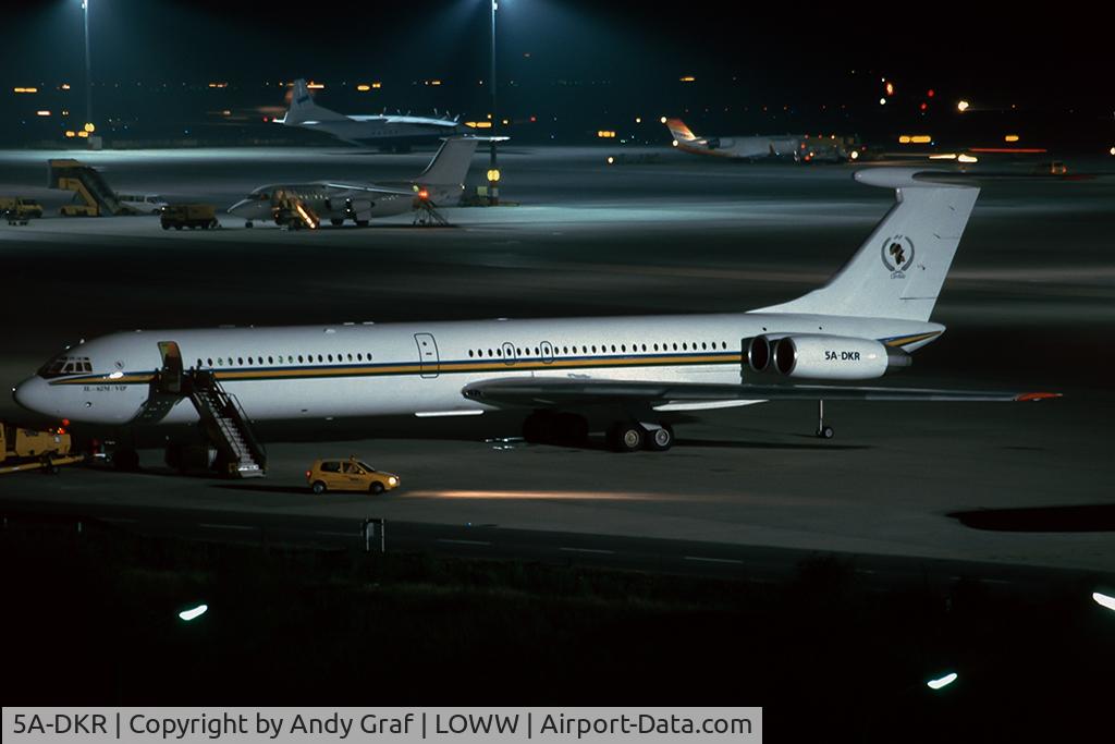 5A-DKR, 1990 Ilyushin Il-62M C/N 4053514, Goverment of Libya IL62M
