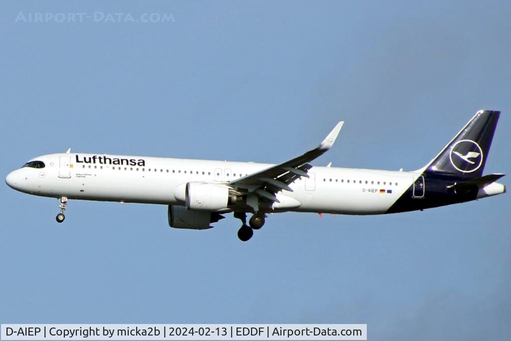 D-AIEP, Airbus 321-271NX C/N 11027, Landing