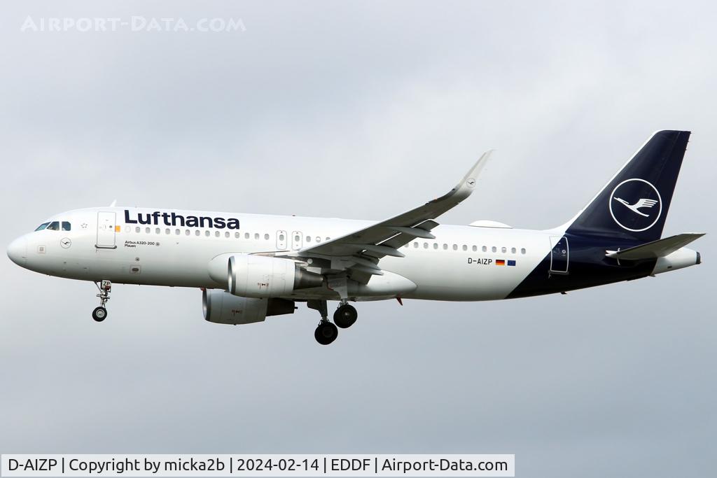D-AIZP, 2013 Airbus A320-214 C/N 5487, Landing