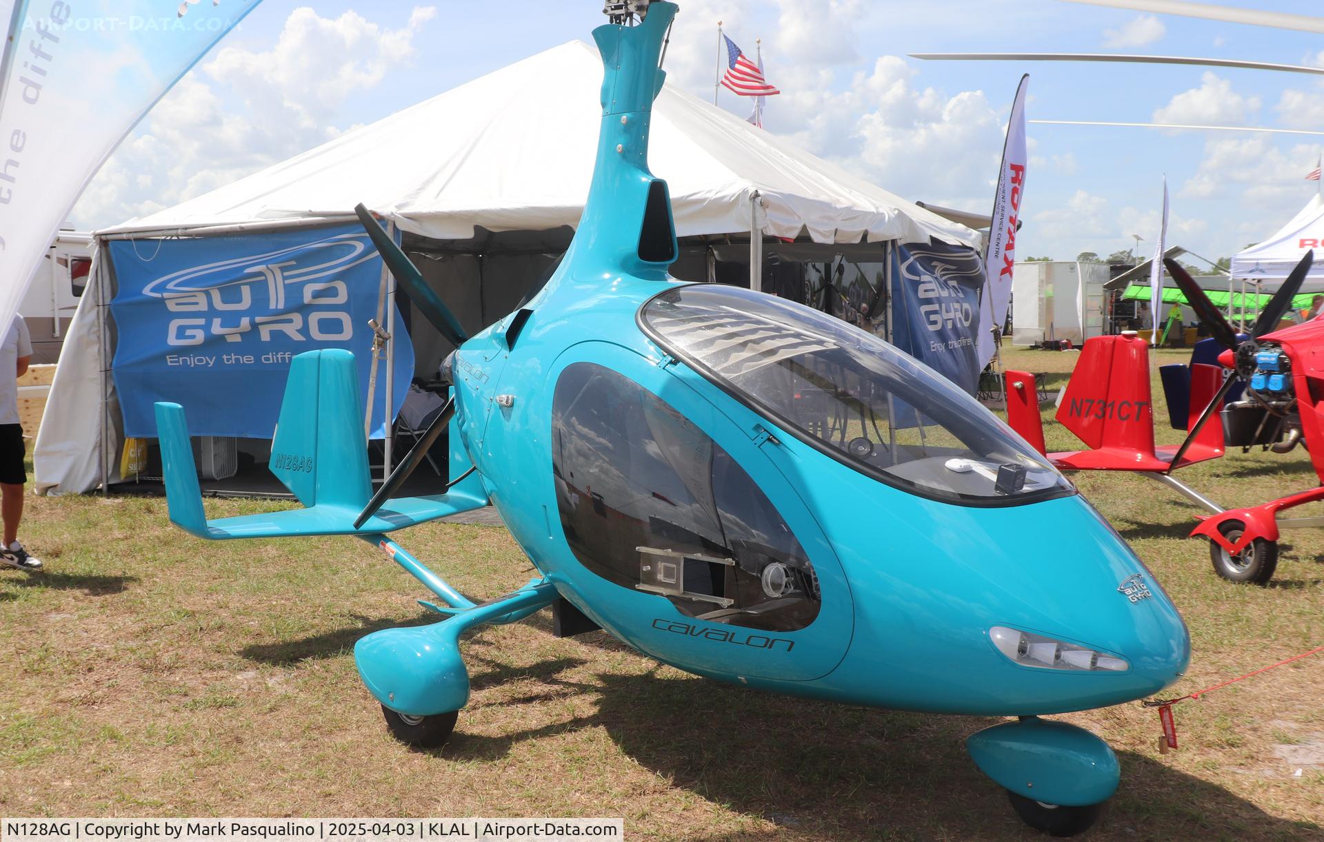N128AG, 2017 Autogyro Cavalon C/N V00314, AutoGyro Cavalon