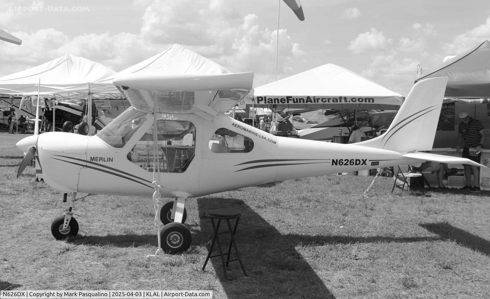 N626DX, 2023 Aeromarine Merlin C/N HV-43, Aeromarine Merlin