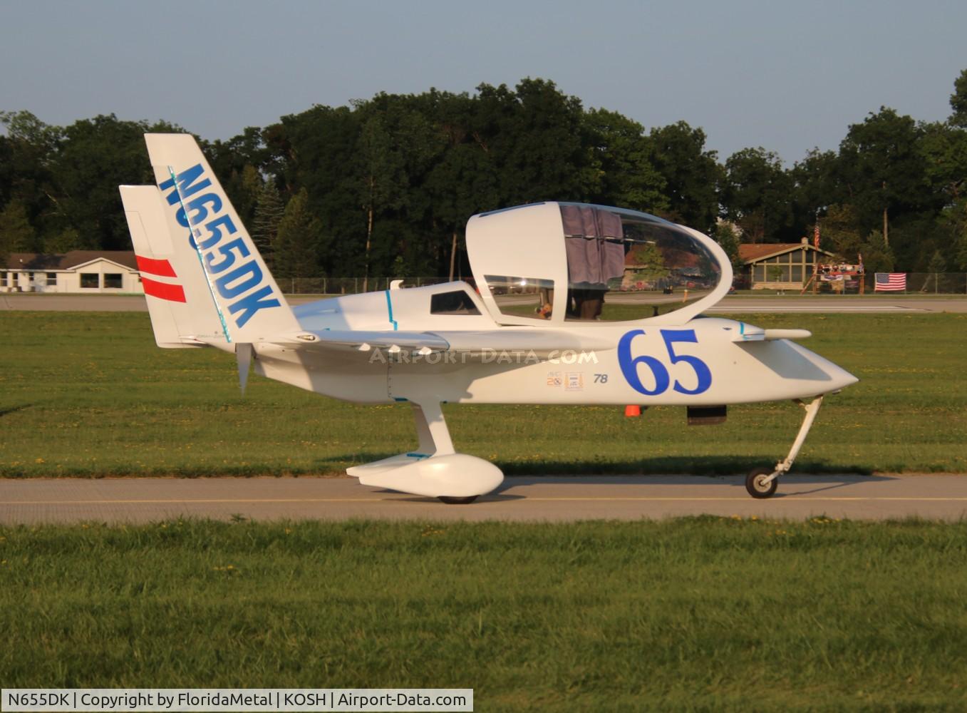 N655DK, 1998 Co-Z Cozy Mark III C/N 377, Cozy zx