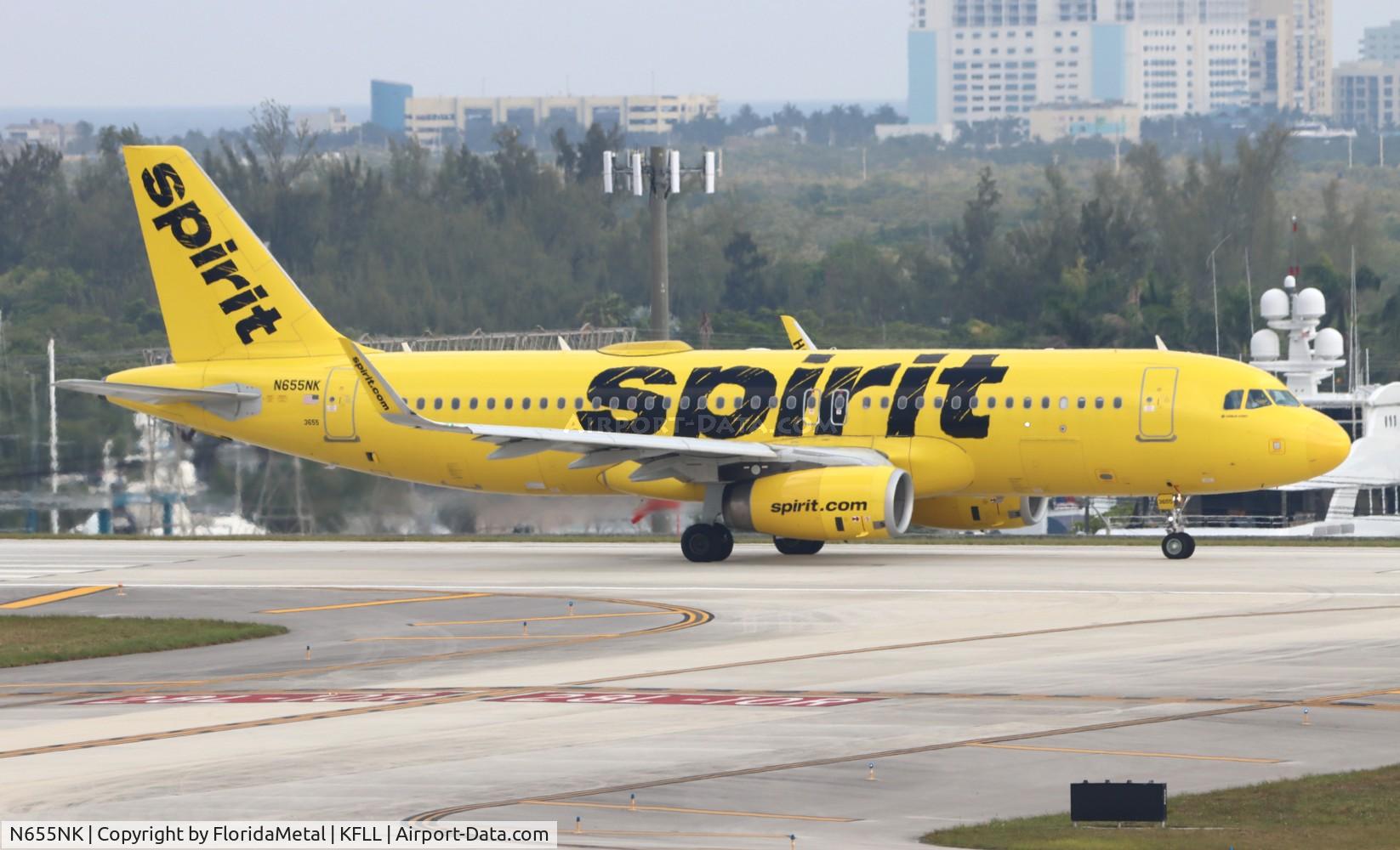 N655NK, 2018 Airbus A320-232 C/N 8376, NKS A320 zx fll-dtw