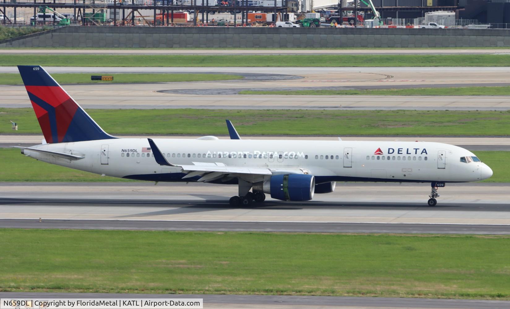 N659DL, 1990 Boeing 757-232 C/N 24421, DAL 752 zx rdu-atl